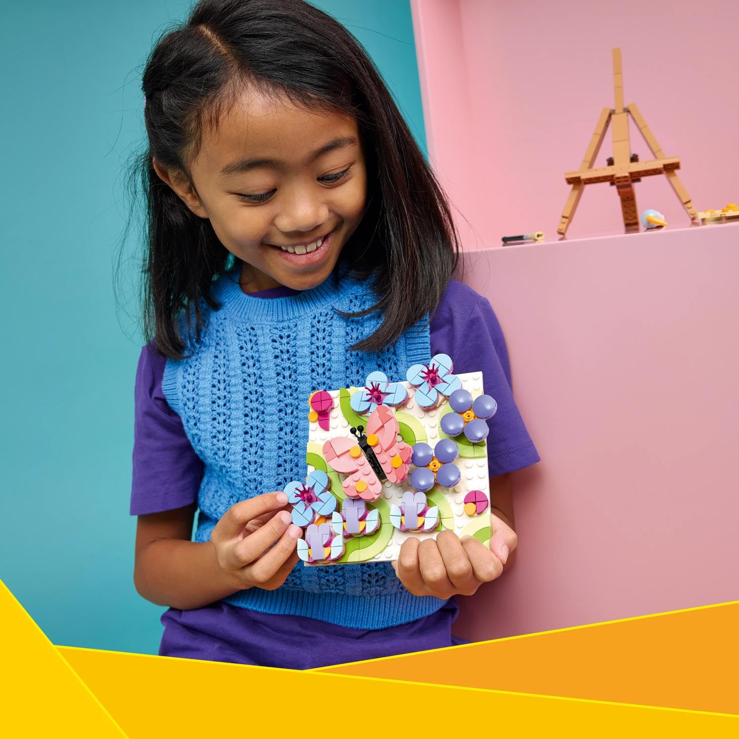 LEGO Creator 3 in 1 Floral Art Decor Painting Toy 31390 | Ages 8+ | 3 Models in 1