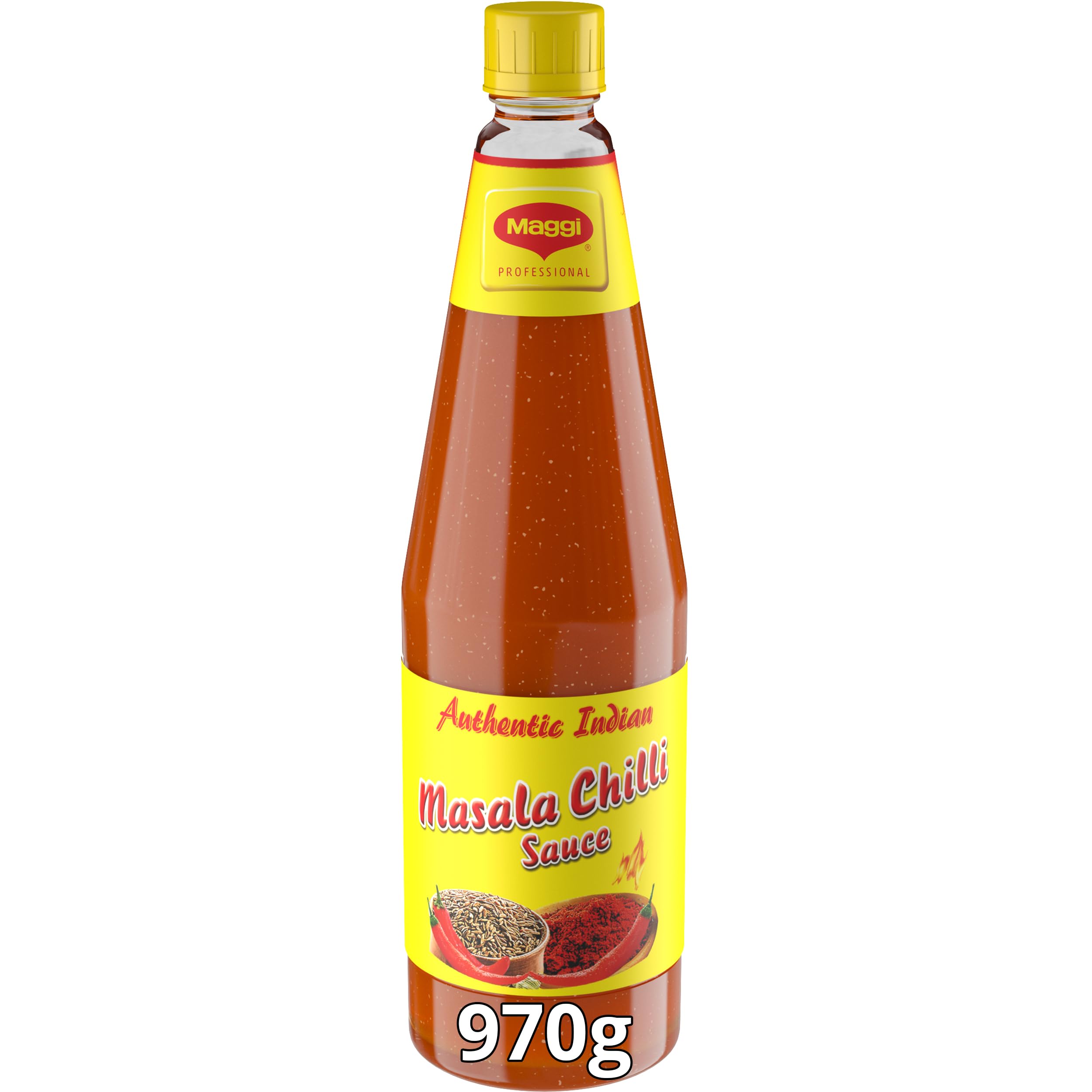 MAGGI Masala Chilli Sauce - Authentic Indian Flavour, Balanced Heat | 970g Bottle 1