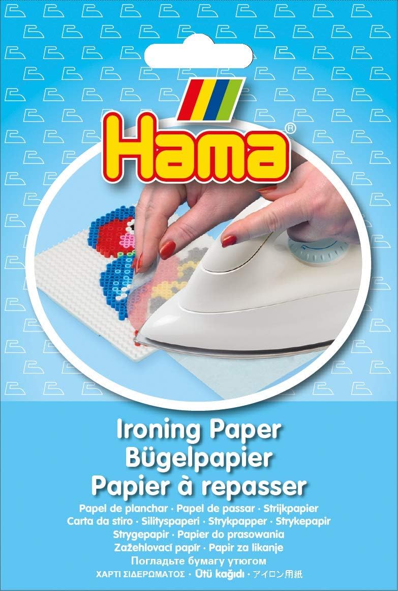 Hama Beads Ironing Paper - Heat-Resistant Crafting Accessory for Fusing Bead Designs 1