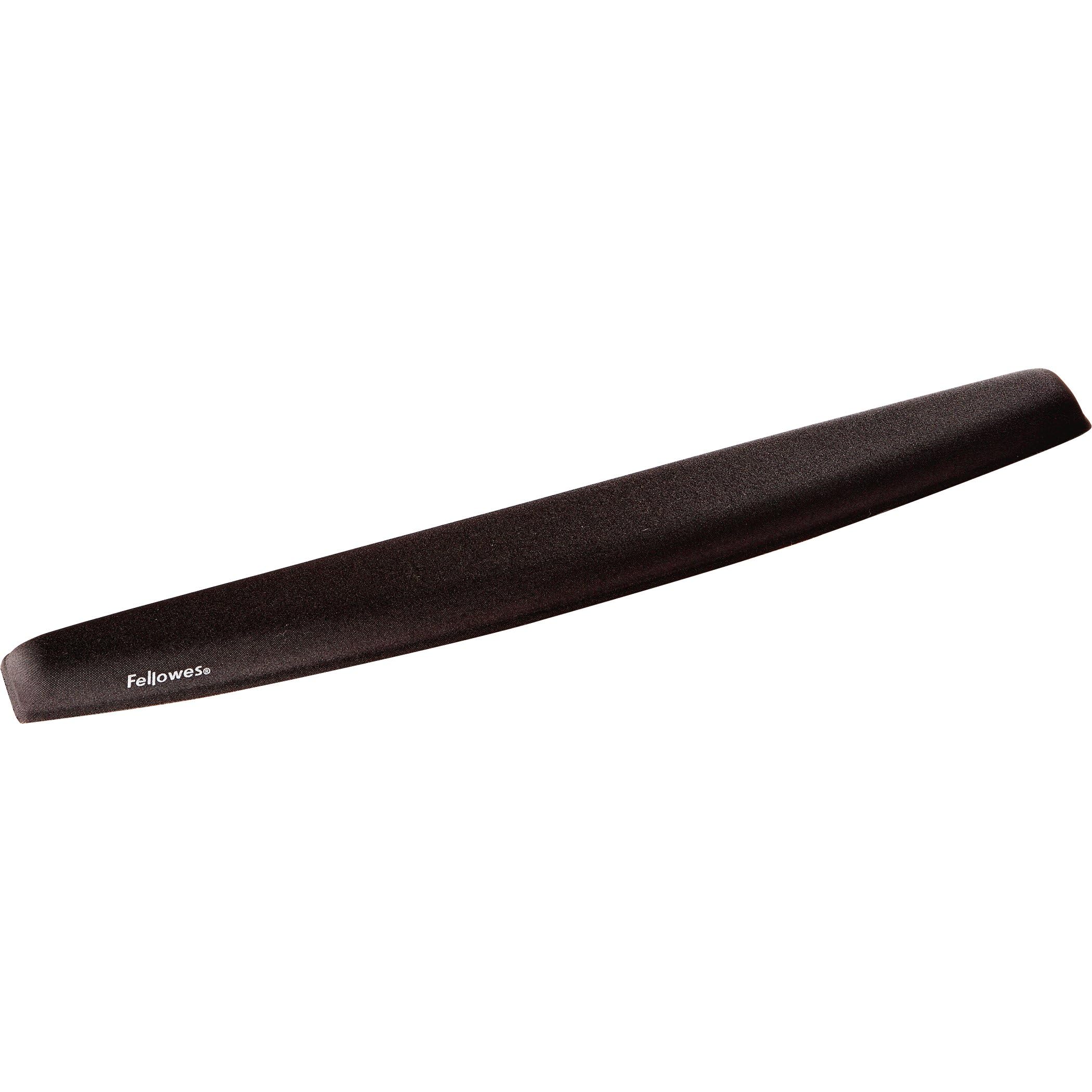 Fellowes Memory Foam Keyboard Wrist Rest - Ergonomic Support | Black | PU Material