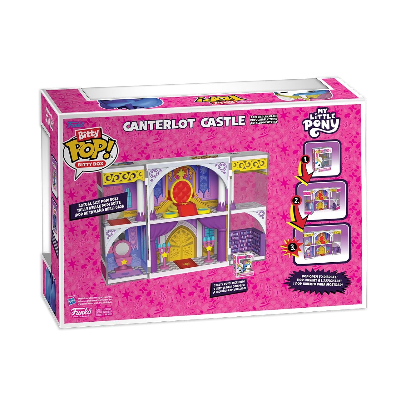 Funko My Little Pony Canterlot Castle Chibi Vinyl Figure | 3.75 Inches | Ages 3+ 3