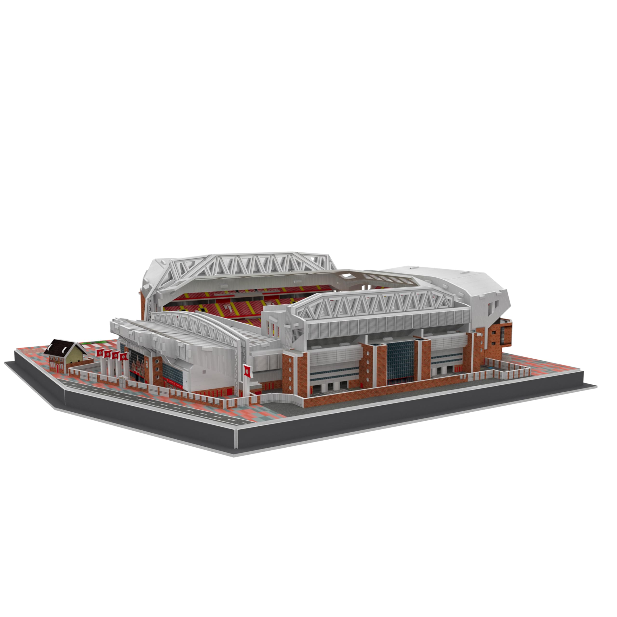University Games Liverpool FC Anfield Stadium 3D Puzzle | 141 Pieces | Age 7+ 6