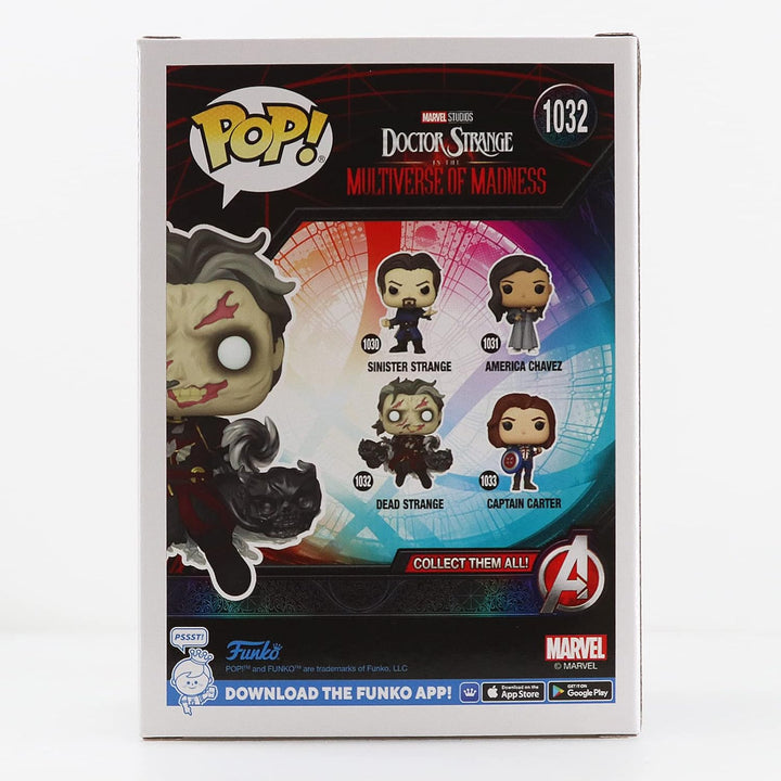 Funko Pop! Movies Doctor Strange in the Multiverse of Madness - Dead Strange Vinyl Figure (889698650090)