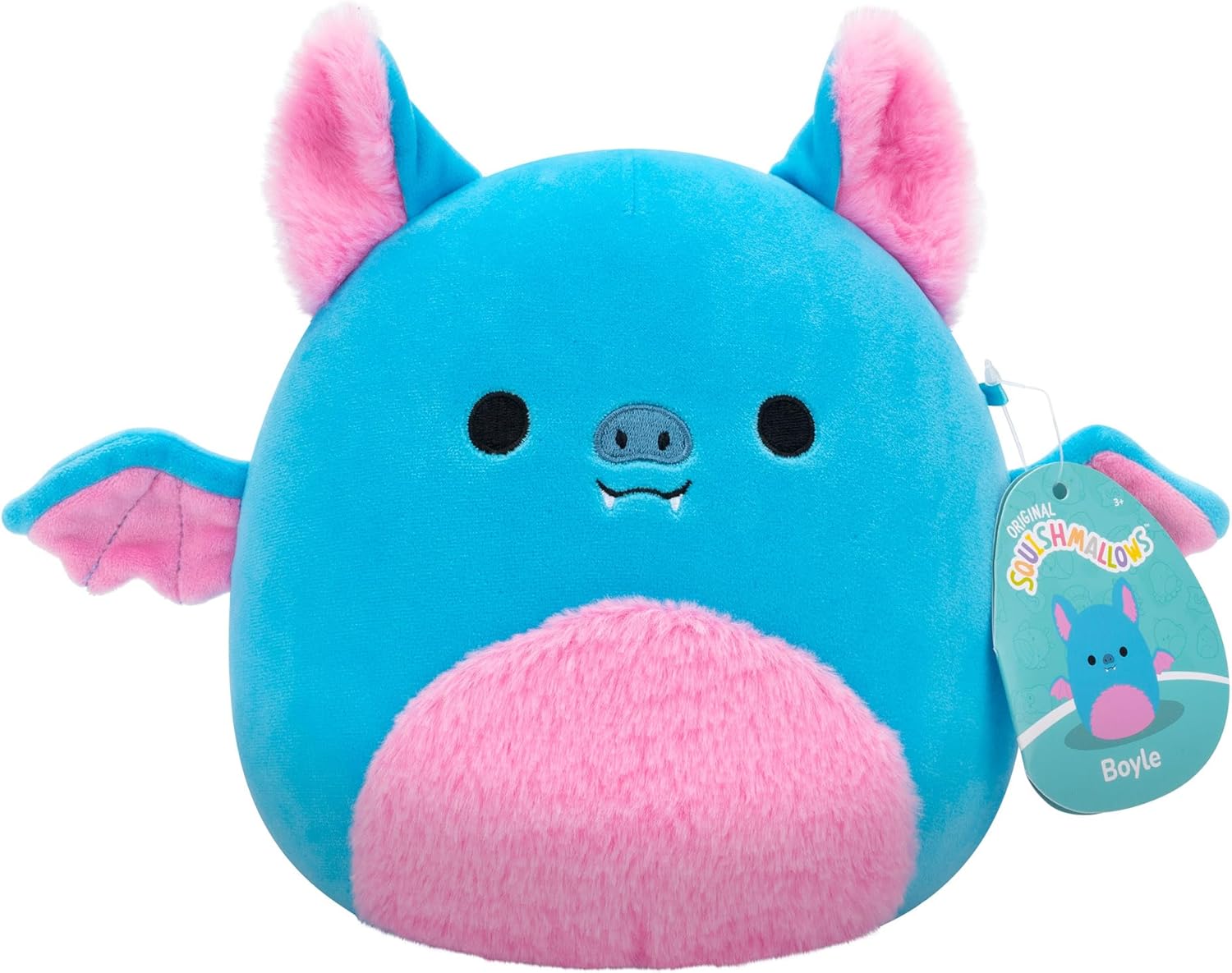 Squishmallows Boyle the Blue Fruit Bat - 7.5 Inch Plush Collectible Toy 8