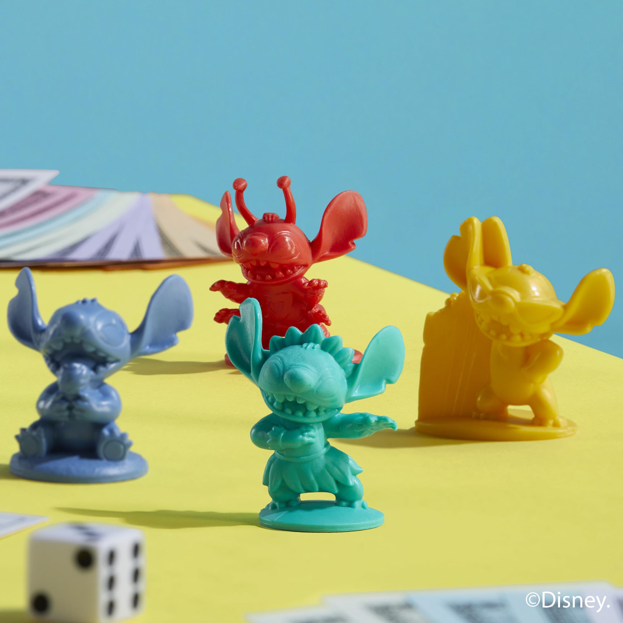 Monopoly Disney Stitch Edition Board Game - English Version | Ages 8+ | 2-6 Players