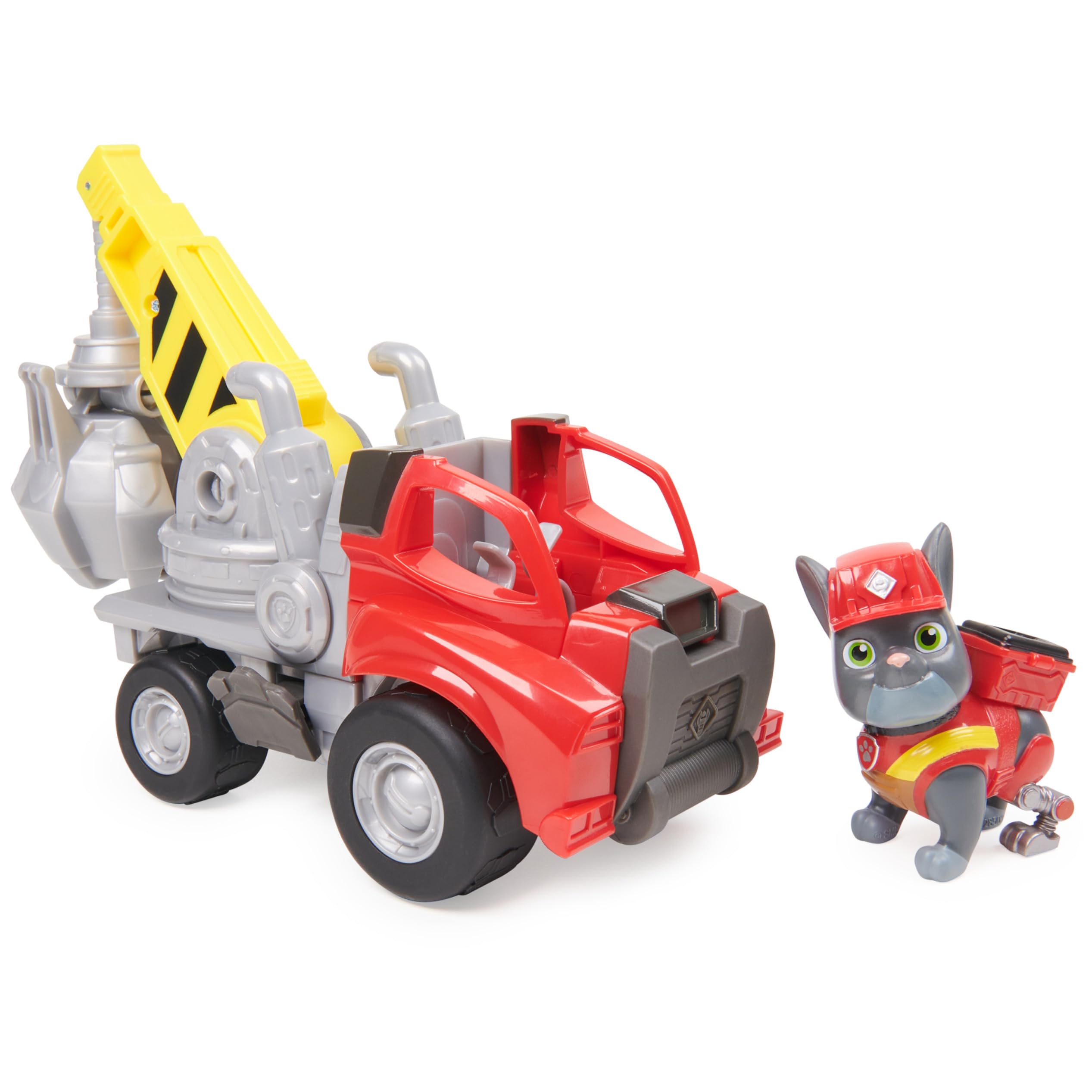 Rubble & Crew Charger’s Crane Grabber Toy Truck with Action Figure | Ages 3+ | Multicolor 1