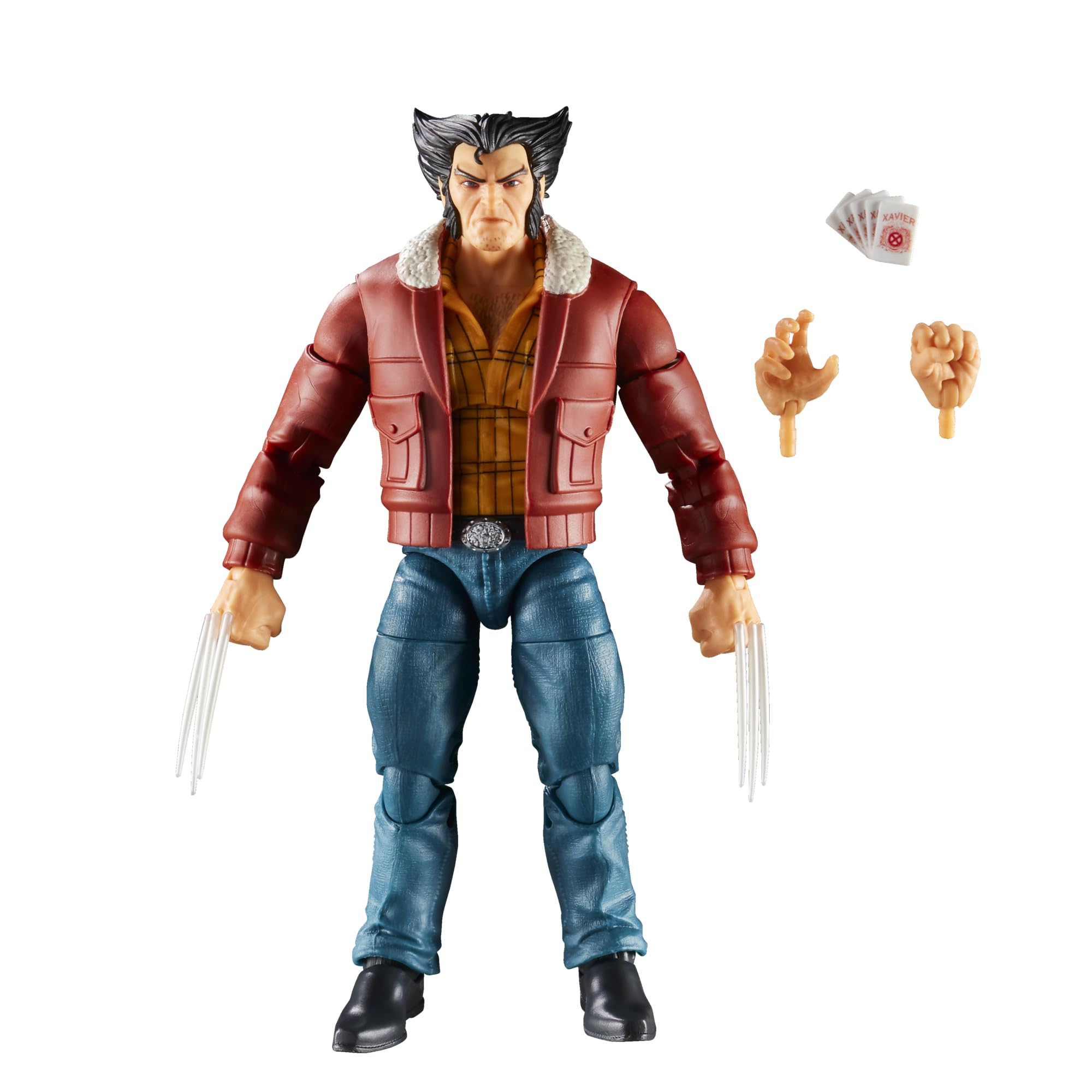 Marvel Legends Series Logan Action Figure - 6-Inch X-Men '97 Collectible with Articulation & Accessories 10