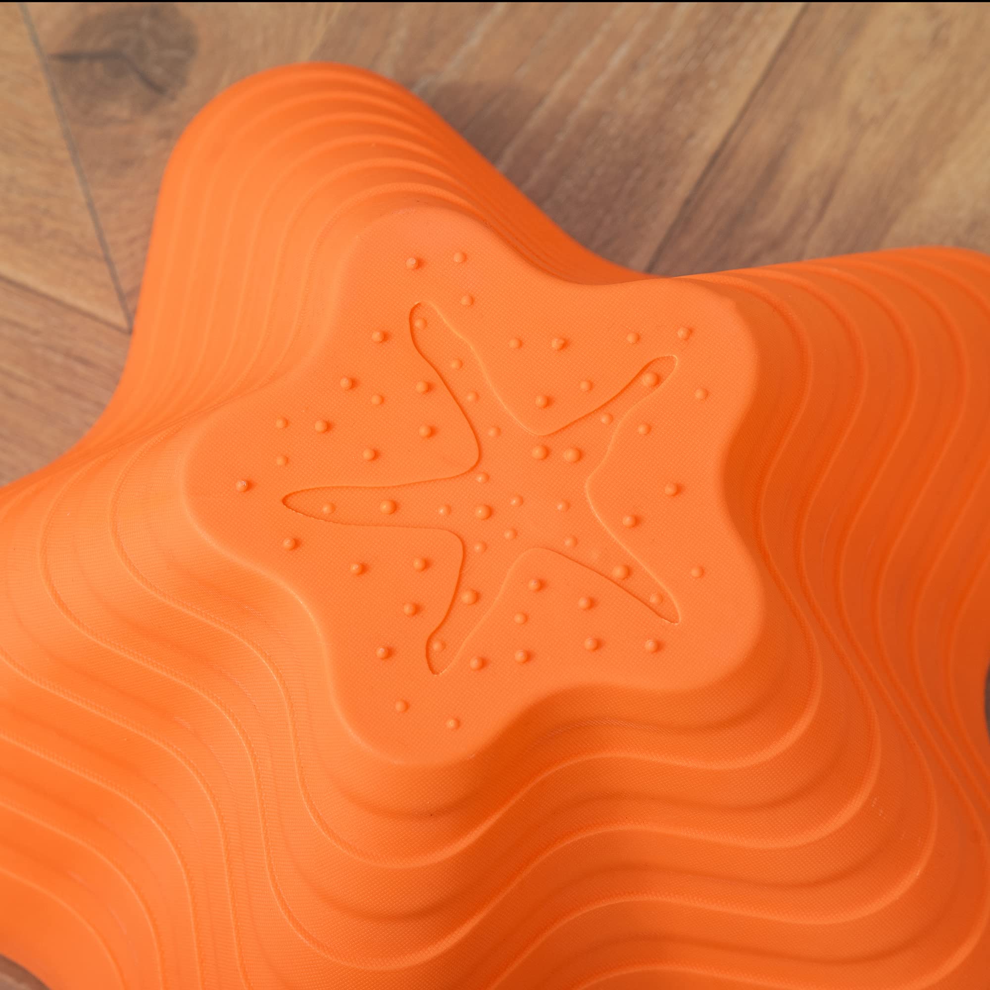 Outsunny Balance Stepping Stones Kids - 6-Piece Starfish Style Non-Slip Outdoor Play Set 18