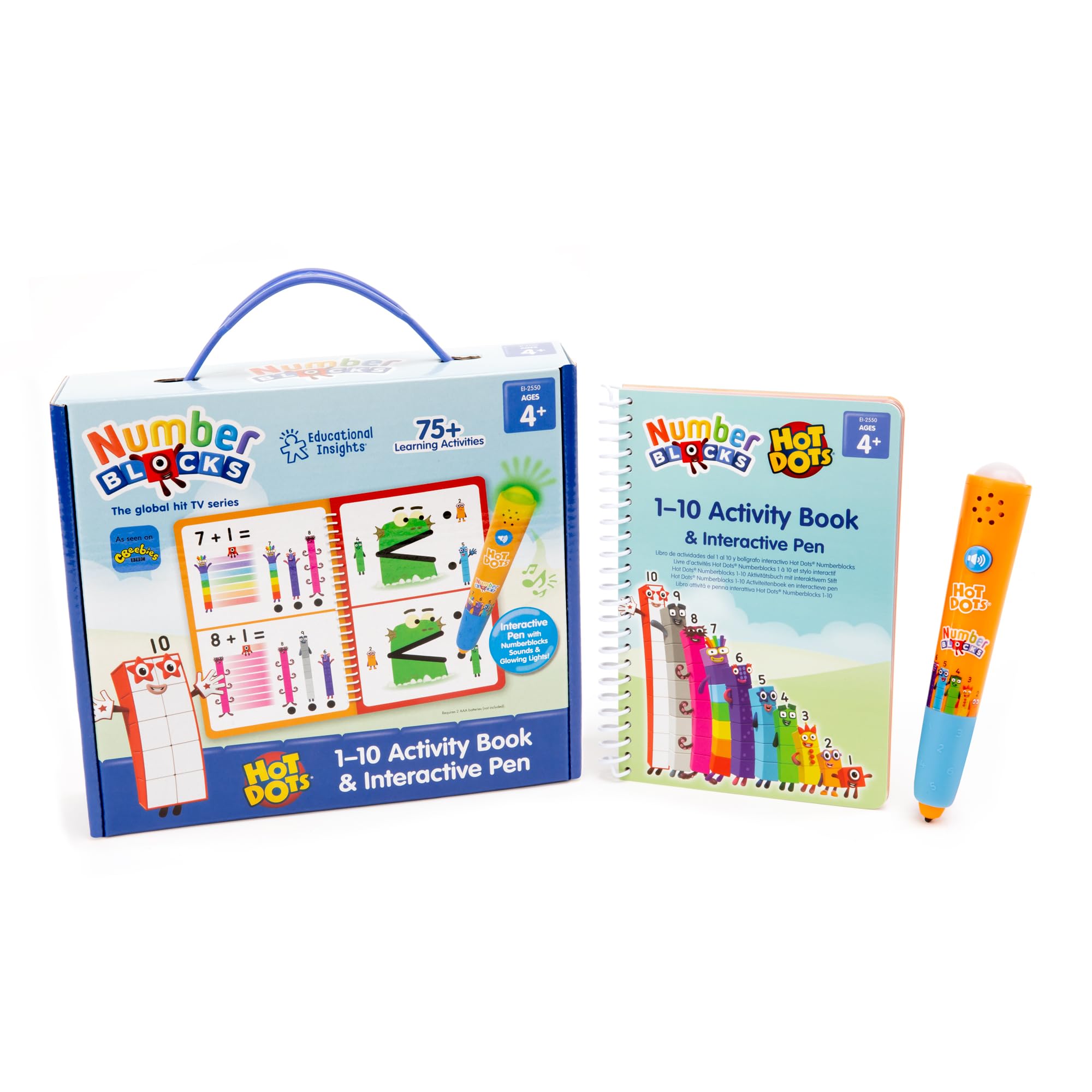 Numberblocks Hot Dots Numberblocks 1–10 Activity Book & Interactive Pen for Ages 4+ 9