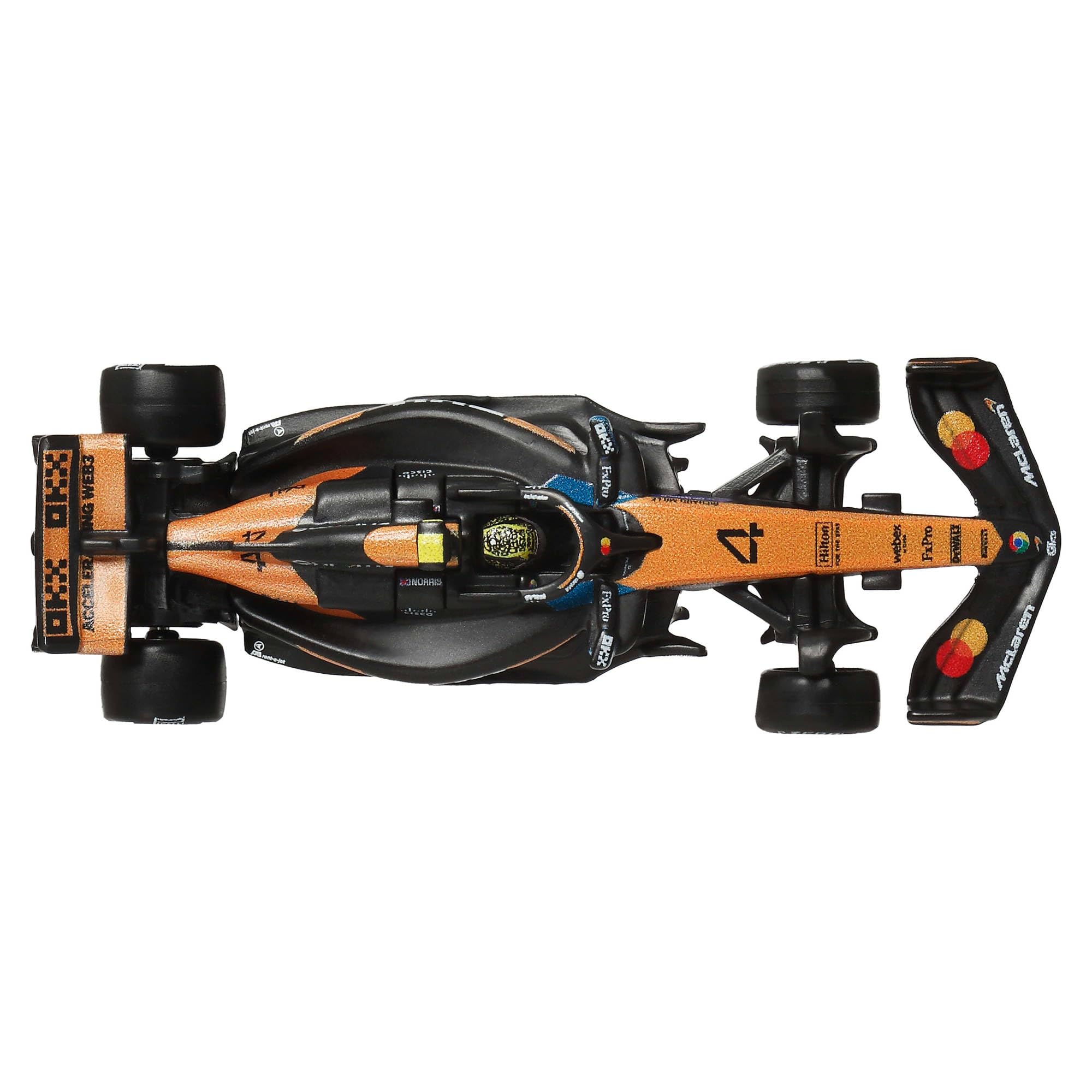 Hot Wheels Premium Formula 1 Toy Car 2-Pack - 1:64 Scale Die-Cast Set with Real Riders Tires 3