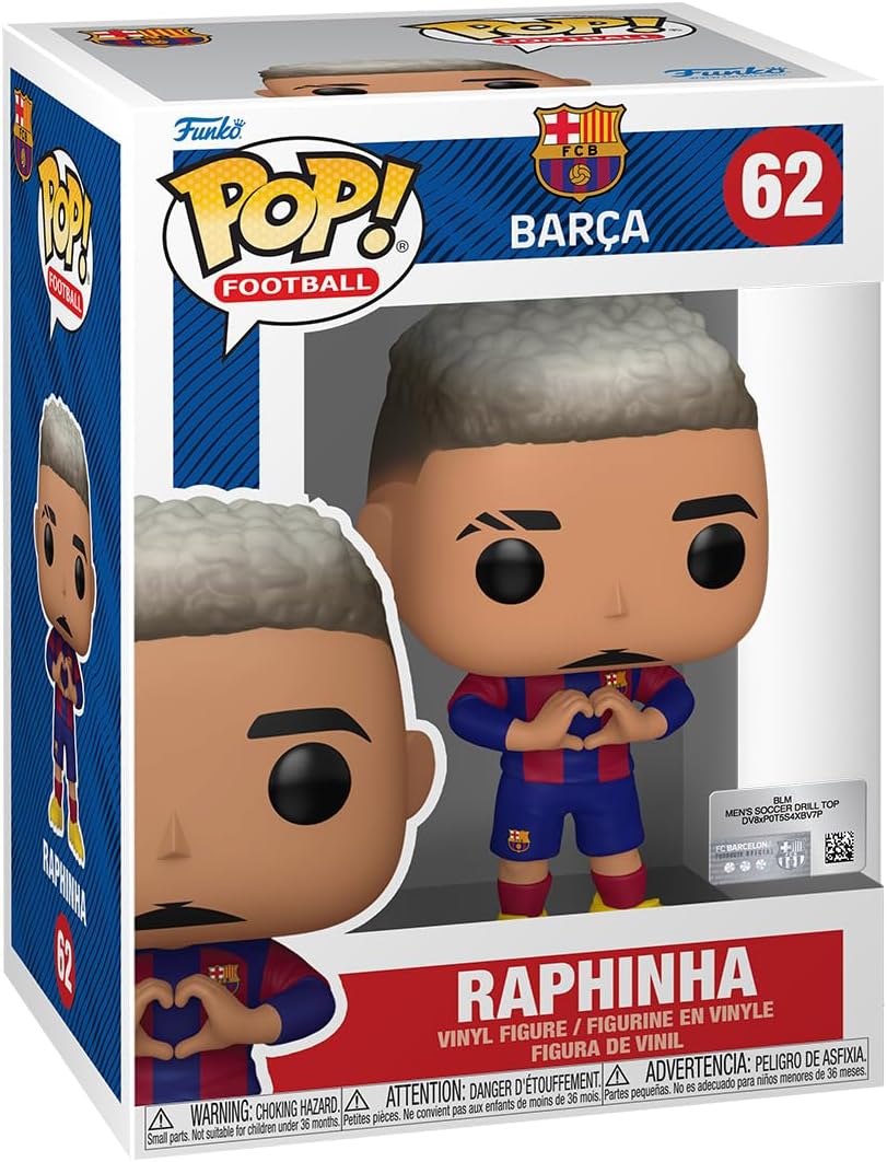 Funko Pop! Football: Raphinha - Barcelona FC Vinyl Figure (72234)