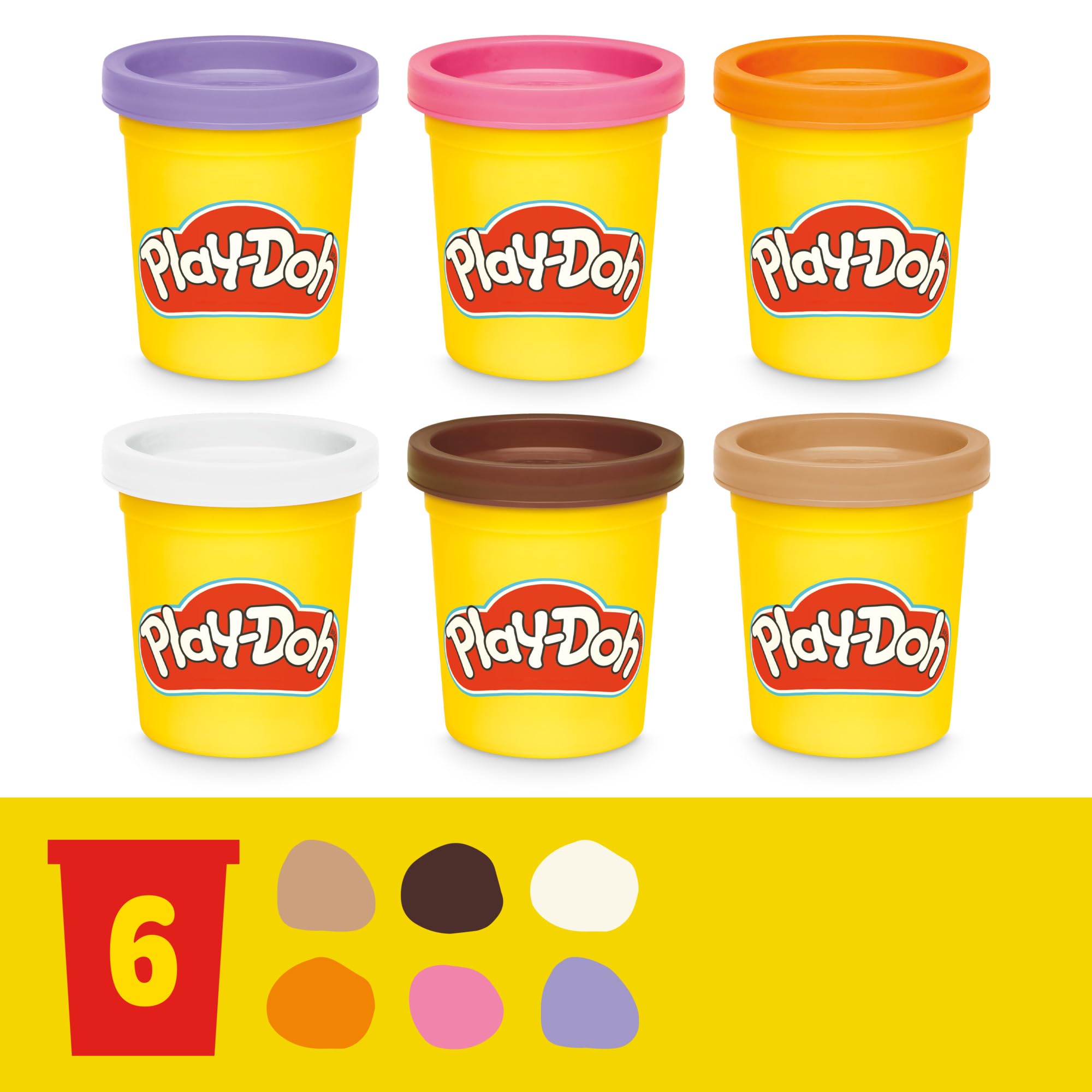 Play-Doh Little Bakery Playset - Pretend Kitchen Toy for Ages 3+ | Includes 6 Colors 5