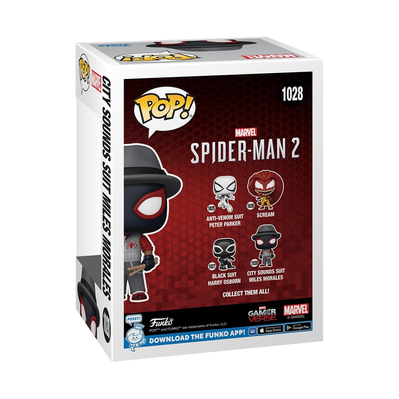 Funko Pop! Games: Spider-Man 2 - City Sounds Miles Vinyl Figure 6