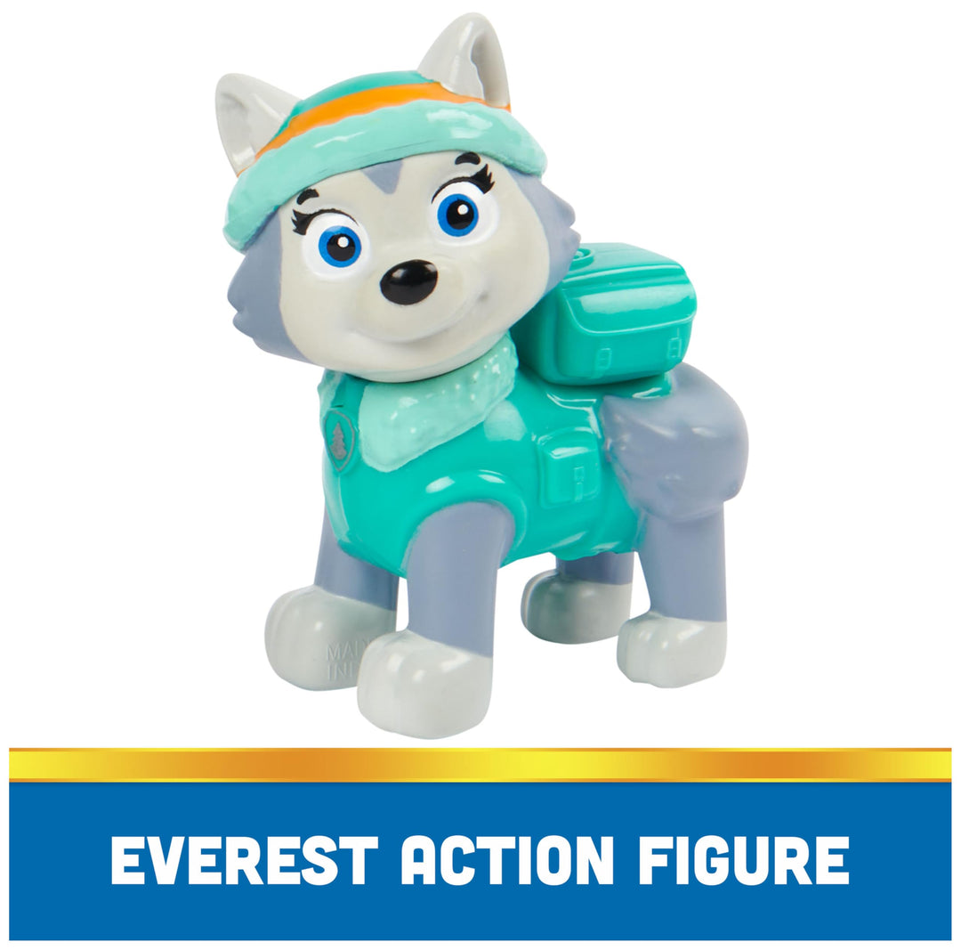 Paw Patrol Everest's Snow Plow - Collectible Vehicle with Action Figure, Ages 3+