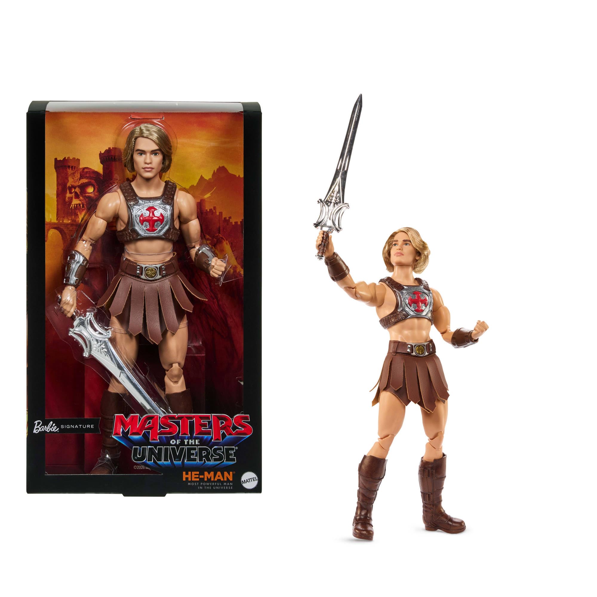 Barbie Signature He-Man Ken Collectible Doll - Movie Tie-in | Unisex Children | Ages 6+