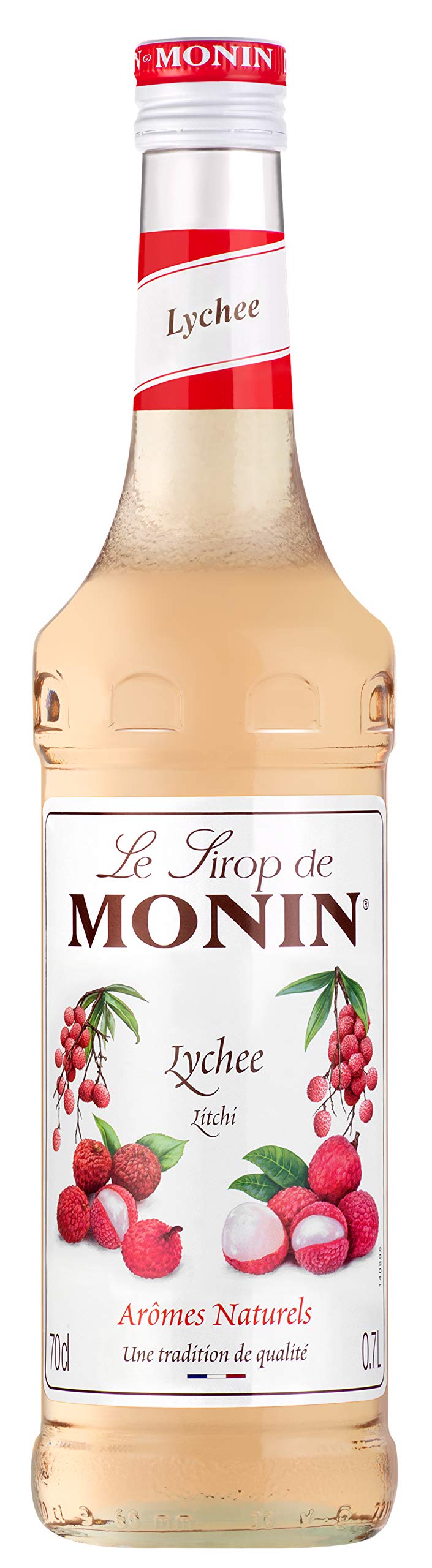 Monin Premium Lychee Syrup - 700ml | Vegan & Allergen-Free | Natural Flavours 1