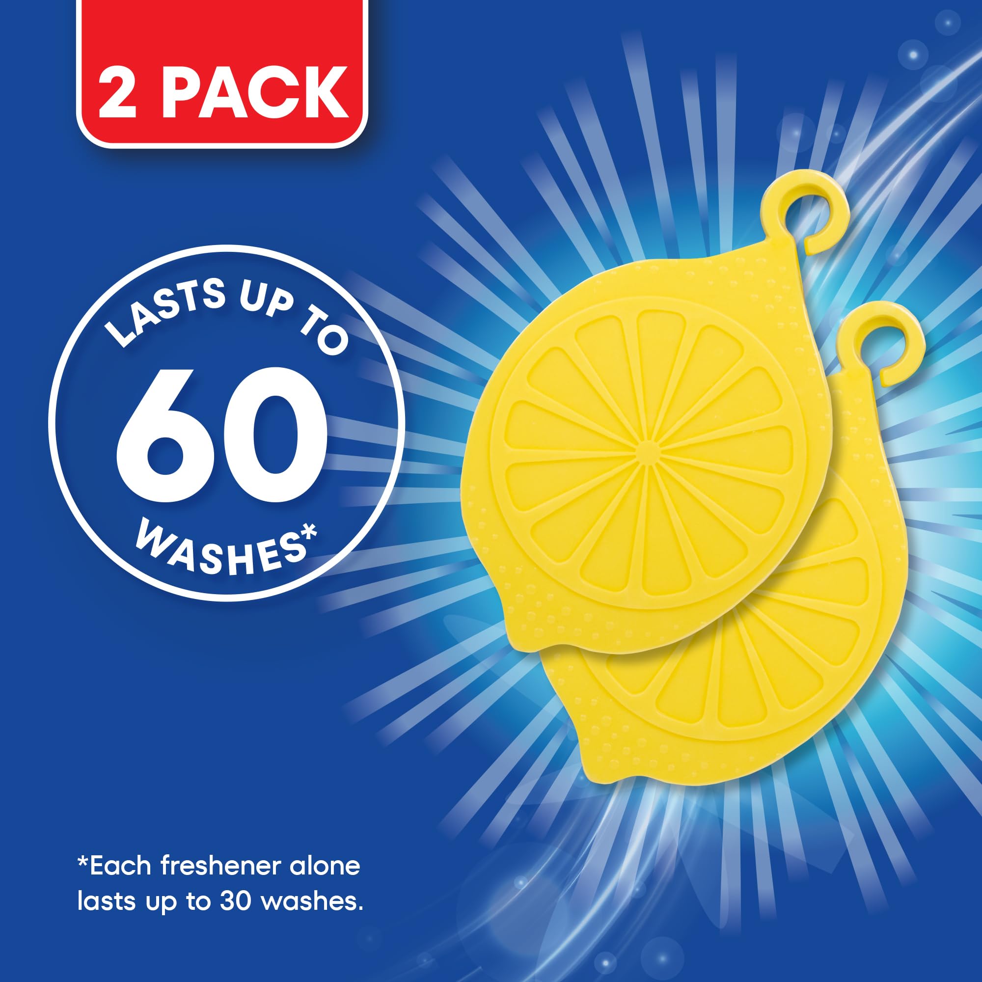 Elbow Grease Dishwasher Freshener - Lemon Scent, Odour Control, 2 Pack 3