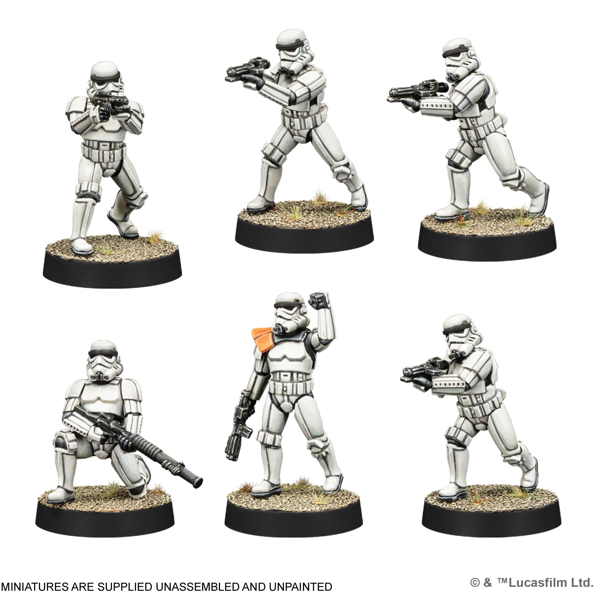 ATOMIC MASS GAMES Star Wars Legion: Stormtroopers Miniatures Board Game | 11 Miniatures | Age 14+ 2