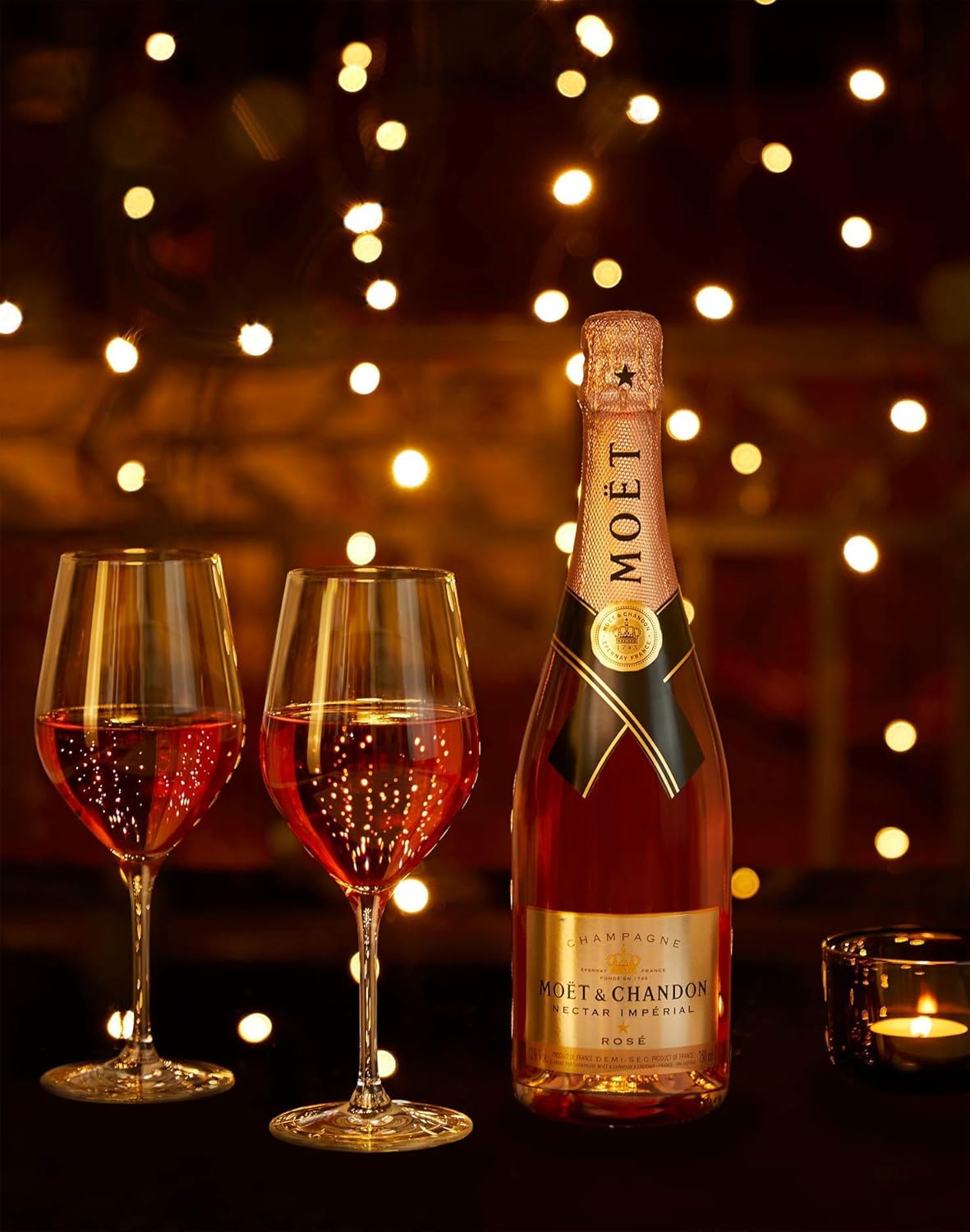 Moët & Chandon Nectar Impérial Rosé Champagne Non-Vintage, 75 cl 4