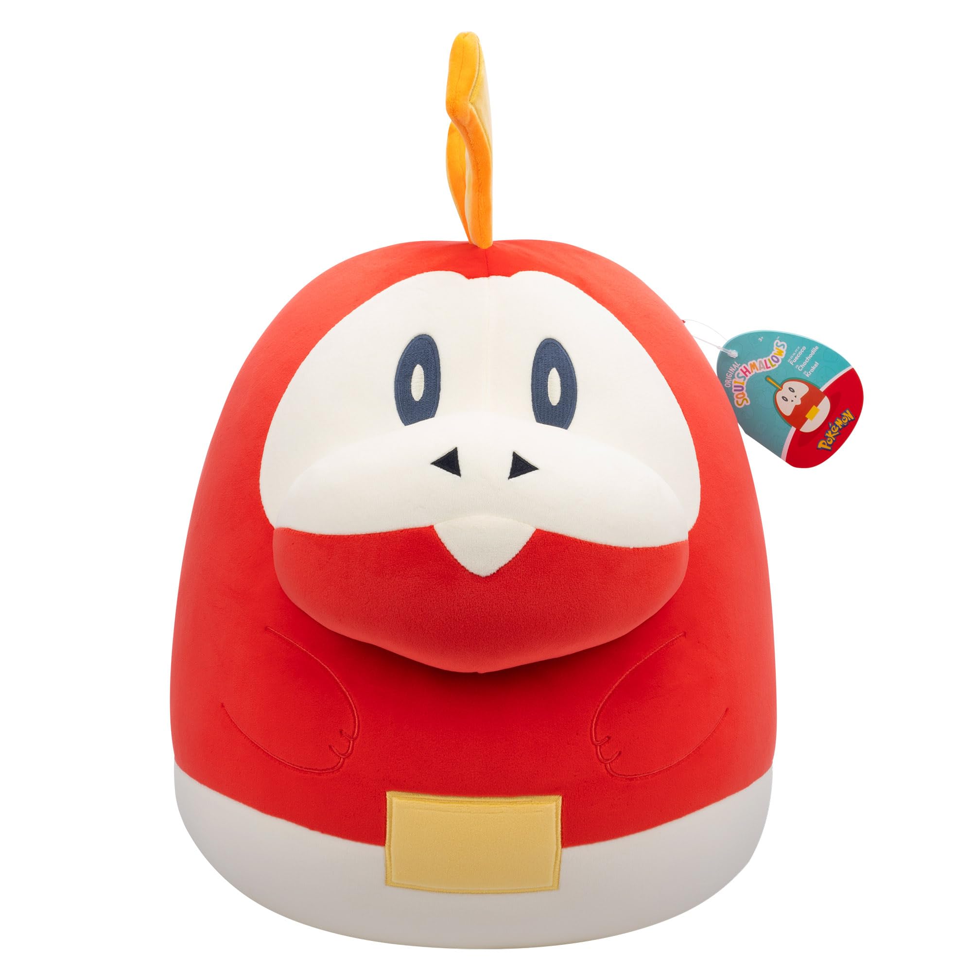 Squishmallows 14-Inch Fuecoco Pokémon Plush - Soft Stuffed Animal for Kids & Collectors 12