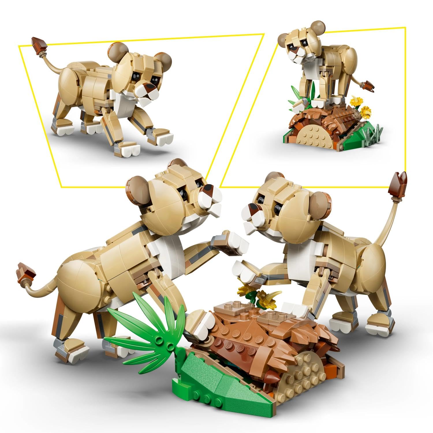 LEGO Creator 3 in 1 Wild Animals: Majestic Lion Building Set (Ages 9+) 2