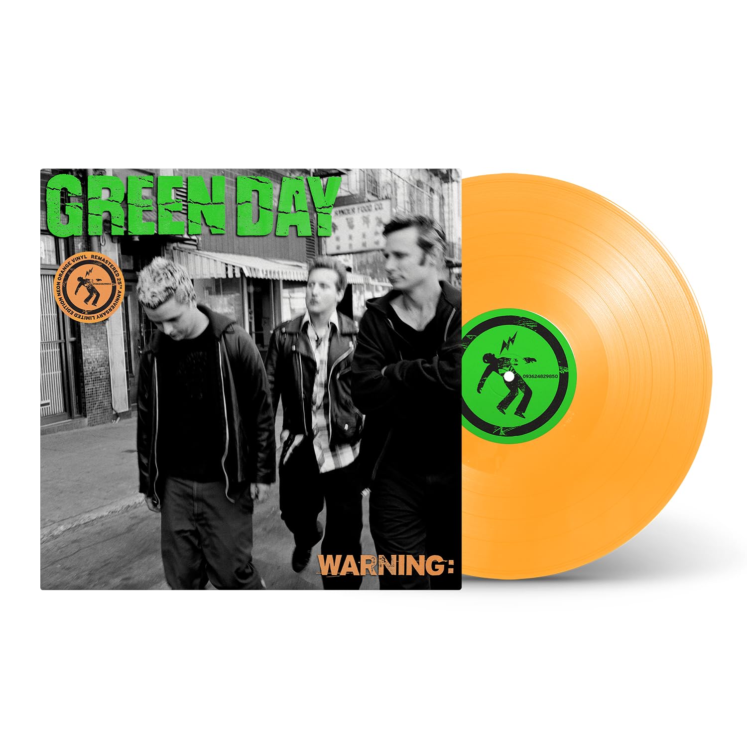 Green Day - Warning (25th Anniversary Edition) [Neon Orange Vinyl]