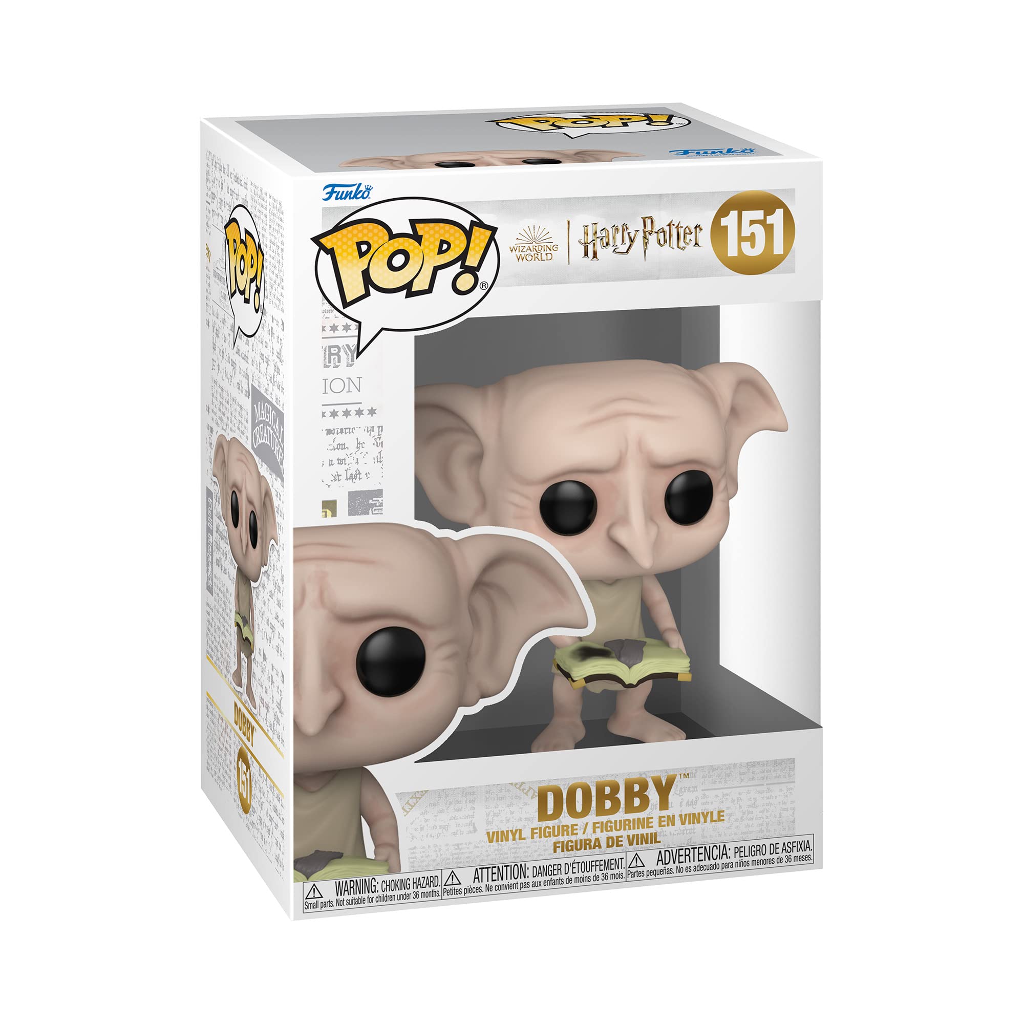 Funko Pop! Harry Potter - Dobby Vinyl Figure | Chamber of Secrets 20th | Amazon Exclusive 3