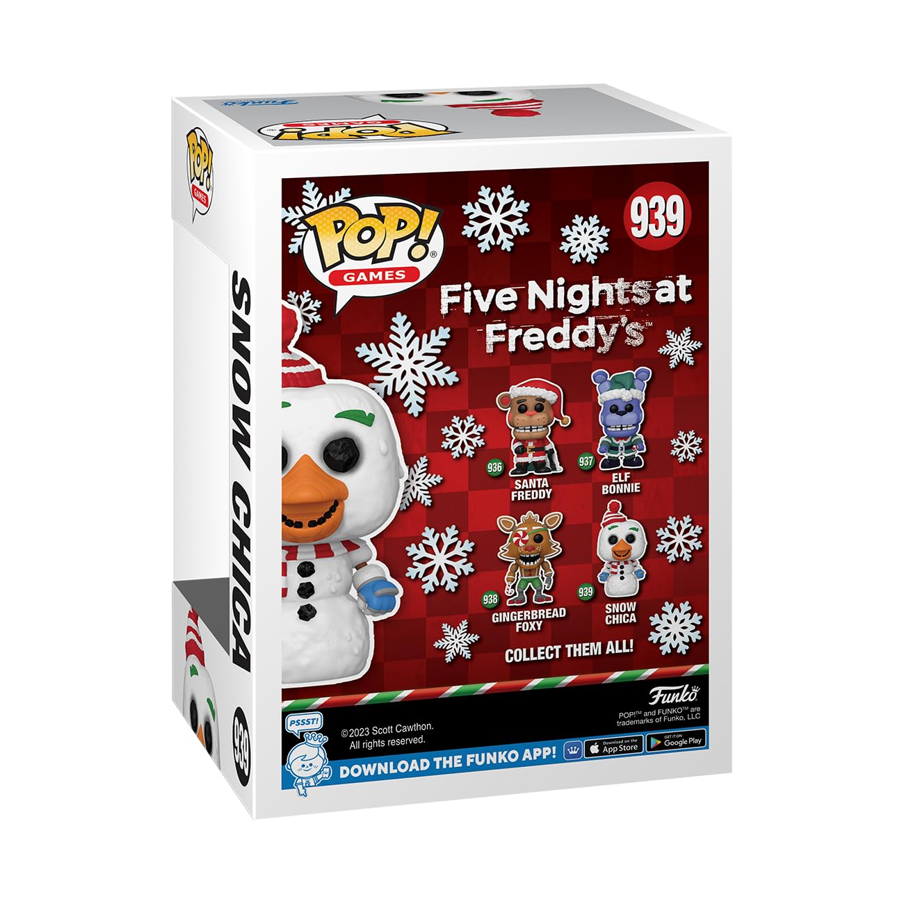 Funko Pop! Games: Five Nights at Freddy's - Holiday Chica the Chicken Vinyl Figure (72486) 6