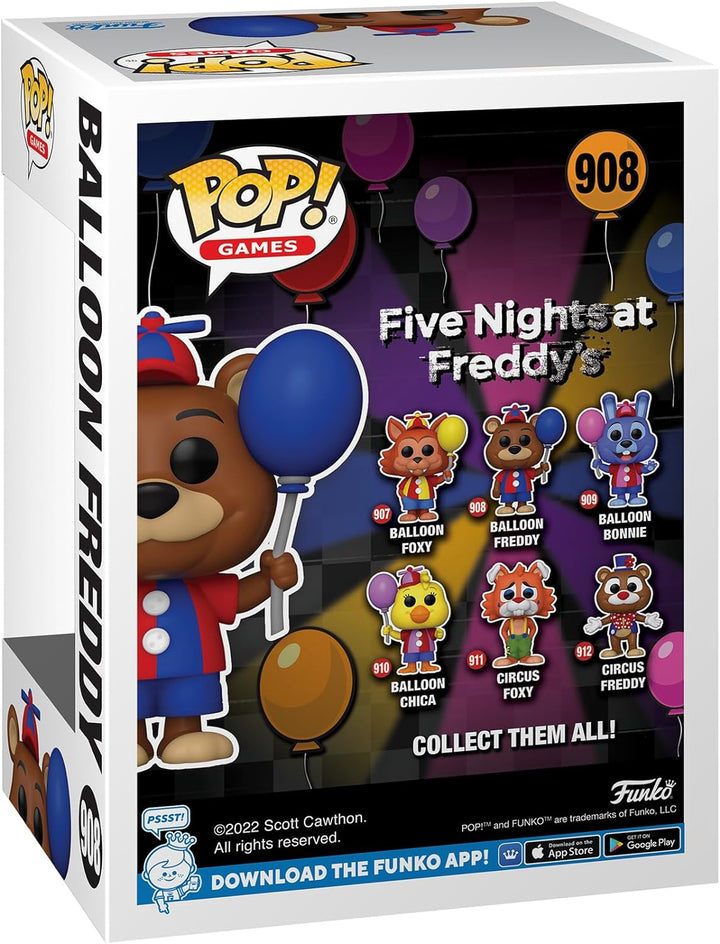 Five Nights At Freddy's Balloon Freddy Funko 67628 Pop! VInyl #908