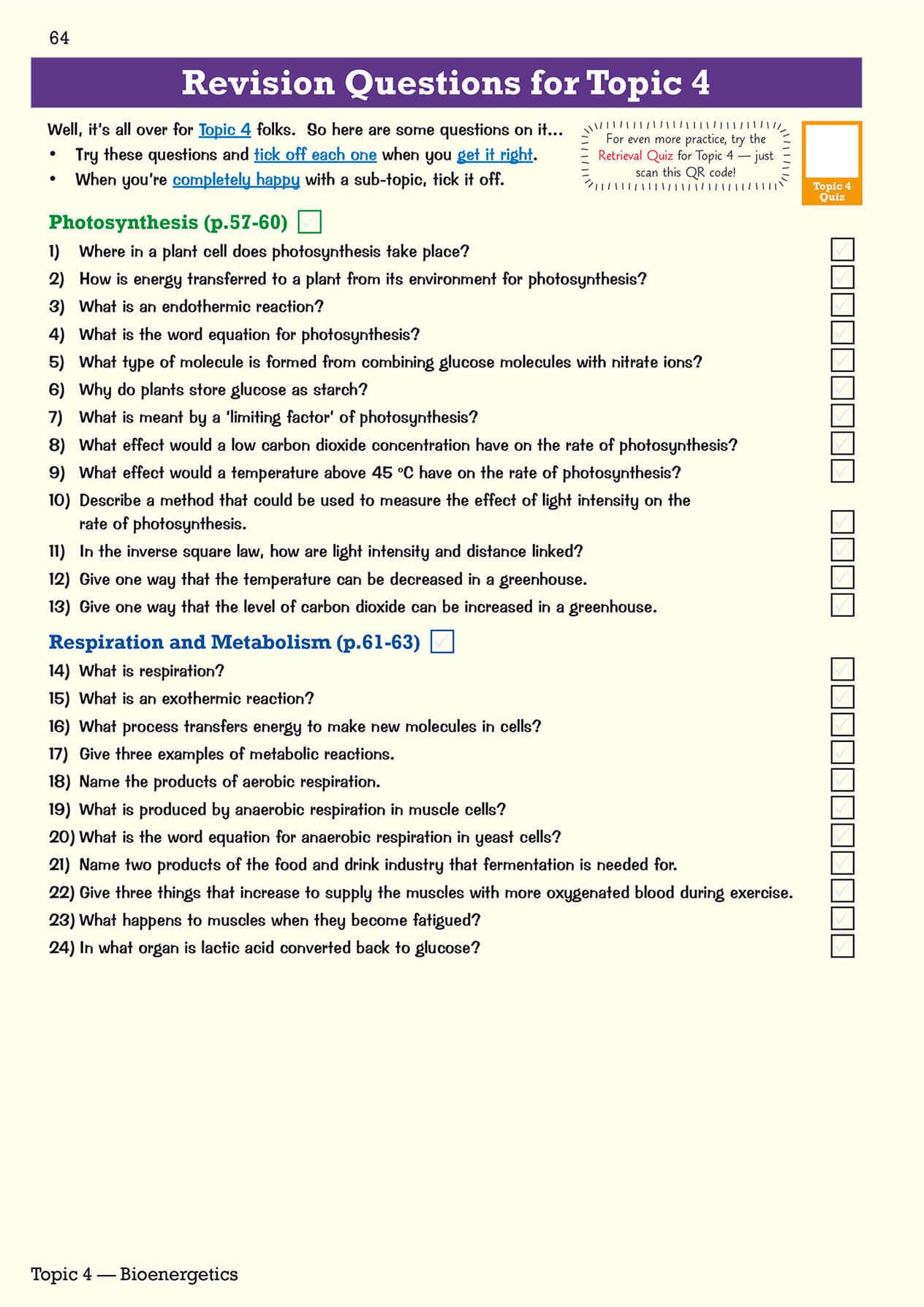 CGP New GCSE Biology AQA Revision Guide - Higher | Includes Online Edition, Videos & Quizzes 9