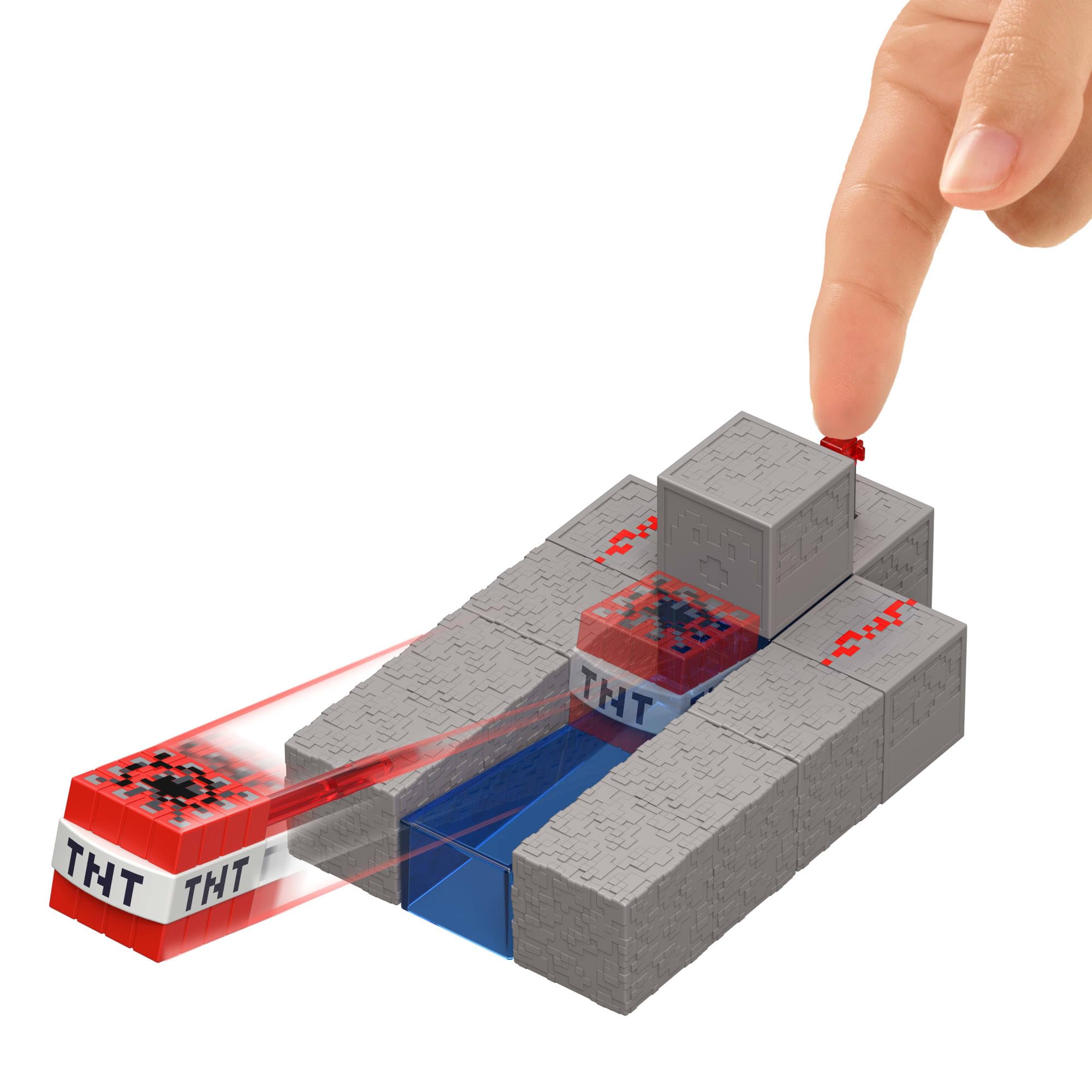 Mattel Minecraft Creeper Action Figure with Accessory & Redstone Building Piece | 3.25-in Scale 2