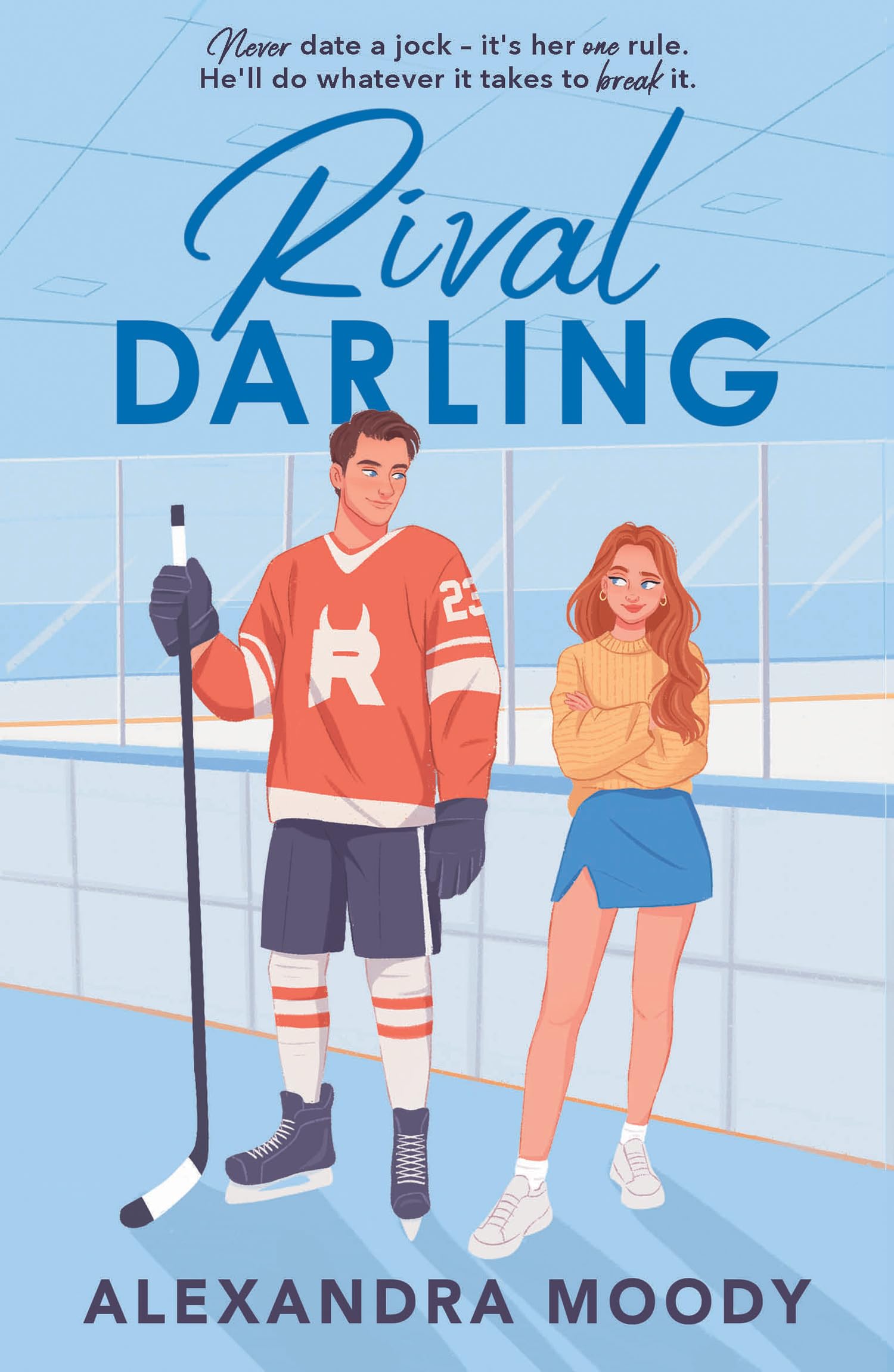 Electric Monkey Rival Darling: YA Ice Hockey Romance Novel | Paperback | English