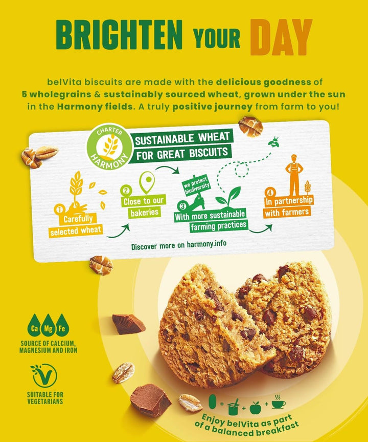 Belvita Choc Chips Soft Bakes 250g