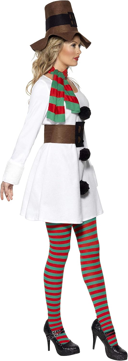 Smiffys Miss Snowman Costume - Size 12-14 5