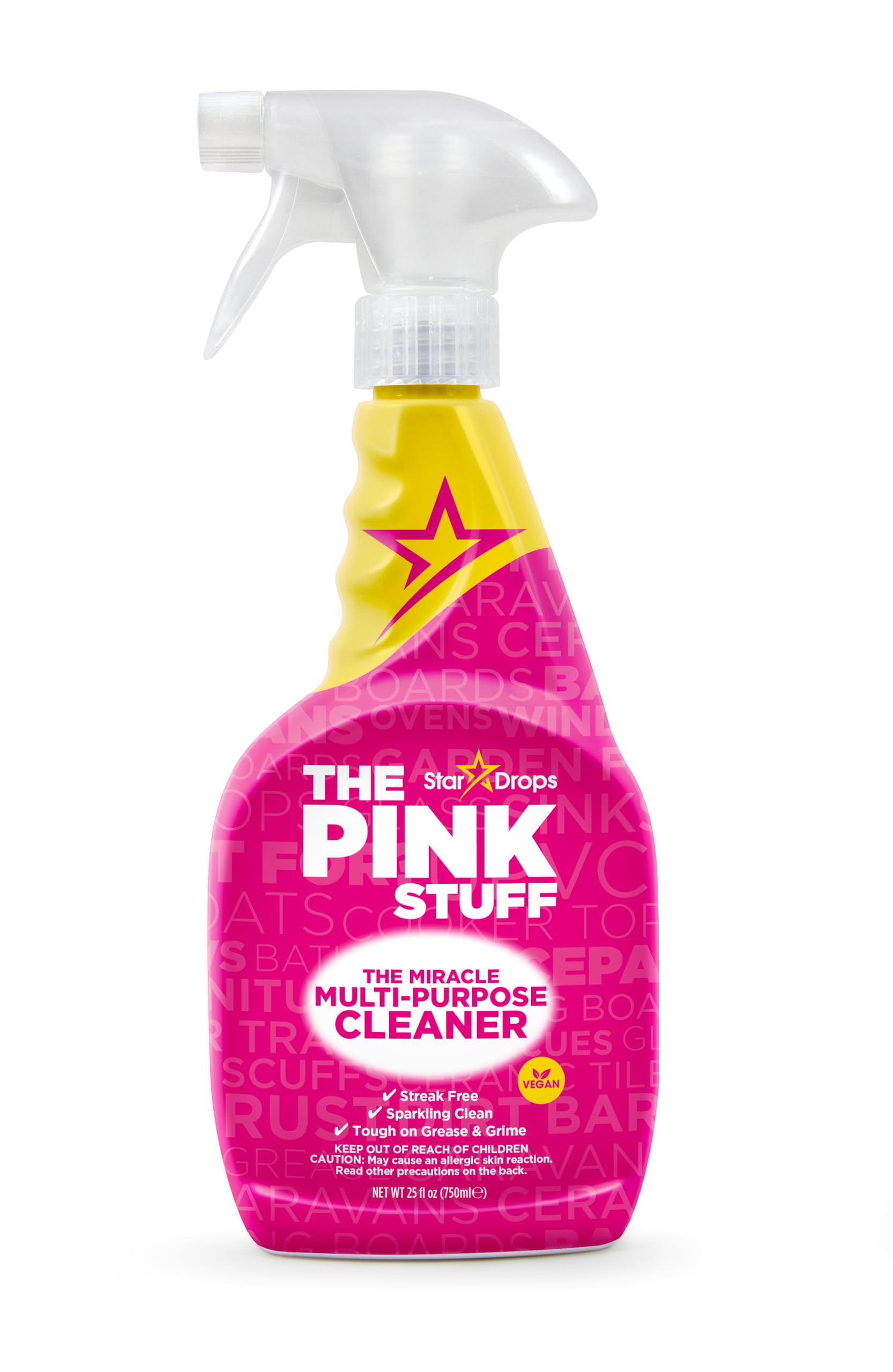 Stardrops THE PINK STUFF Multi-Purpose Cleaner - Powerful Cleaning Agent | 750ml Spray