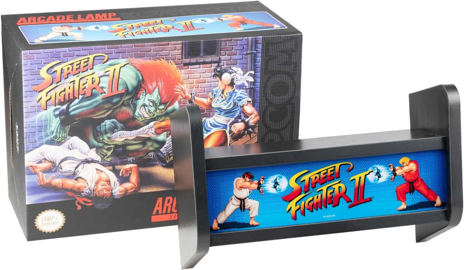 Grupo Erik - Street Fighter Arcade Machine Wall Light with Shelf USB-C Lamp 1