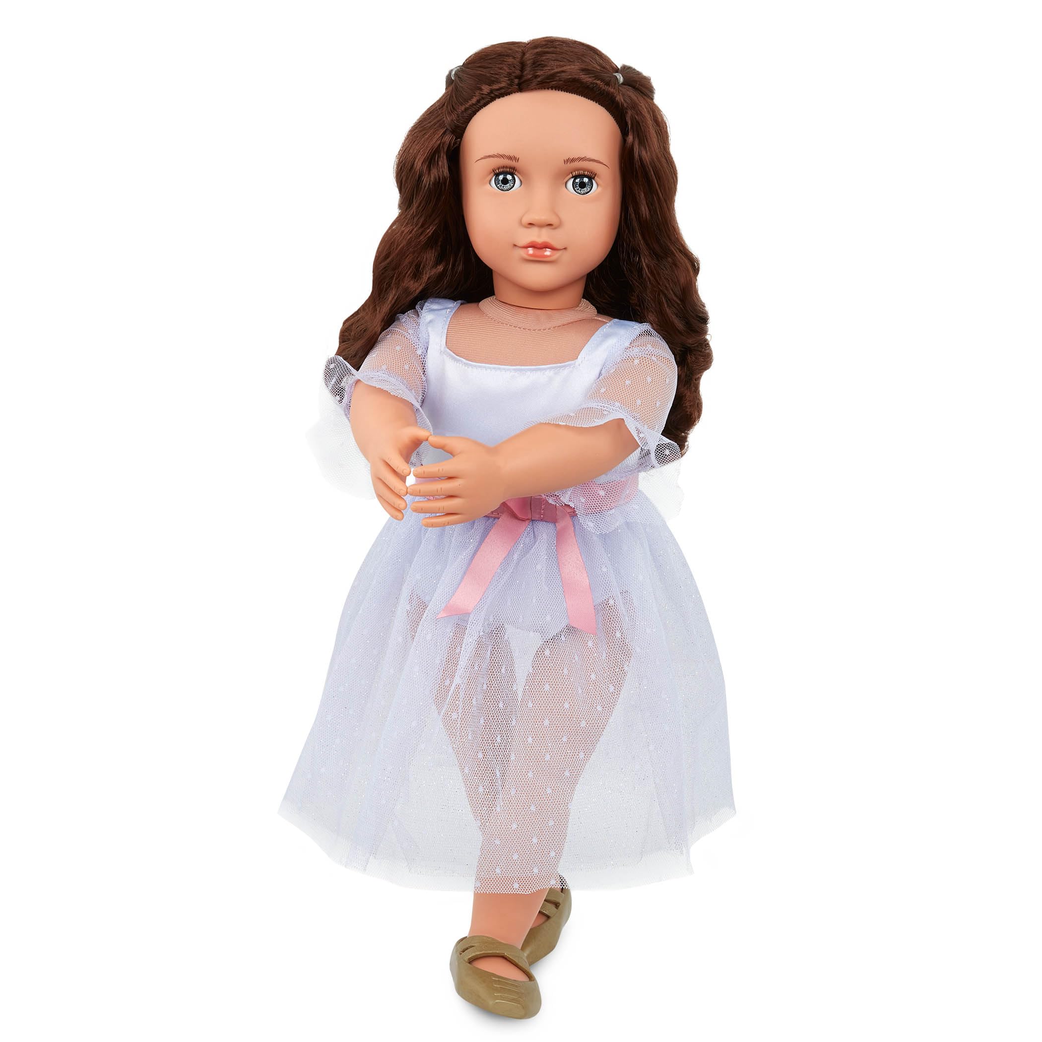 OG DOLLS Clara 18-Inch Ballerina Doll with Nutcracker Accessory | Bendable Body | Ages 3+ 1