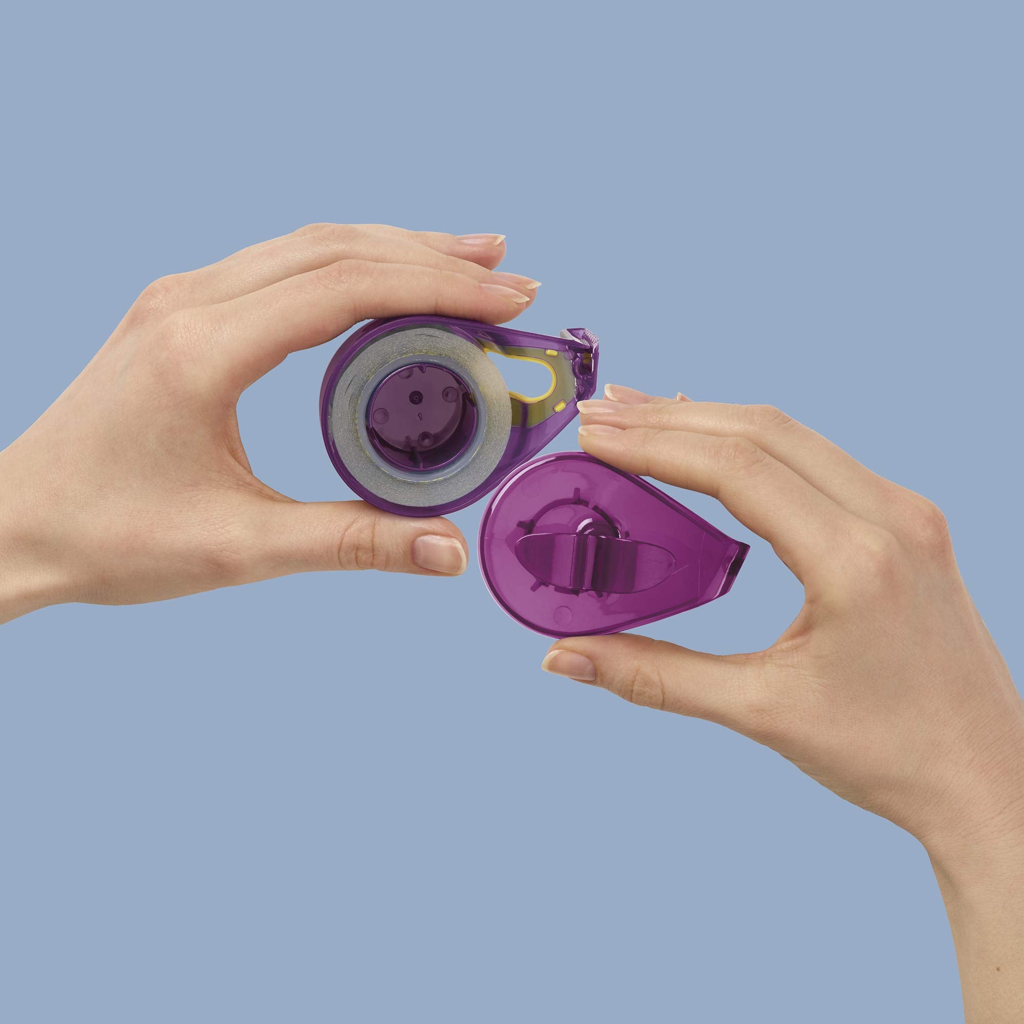 Sellotape On-Hand Matt Dispenser with 18mm x 15m Adhesive Tape Roll | Hands-Free Design