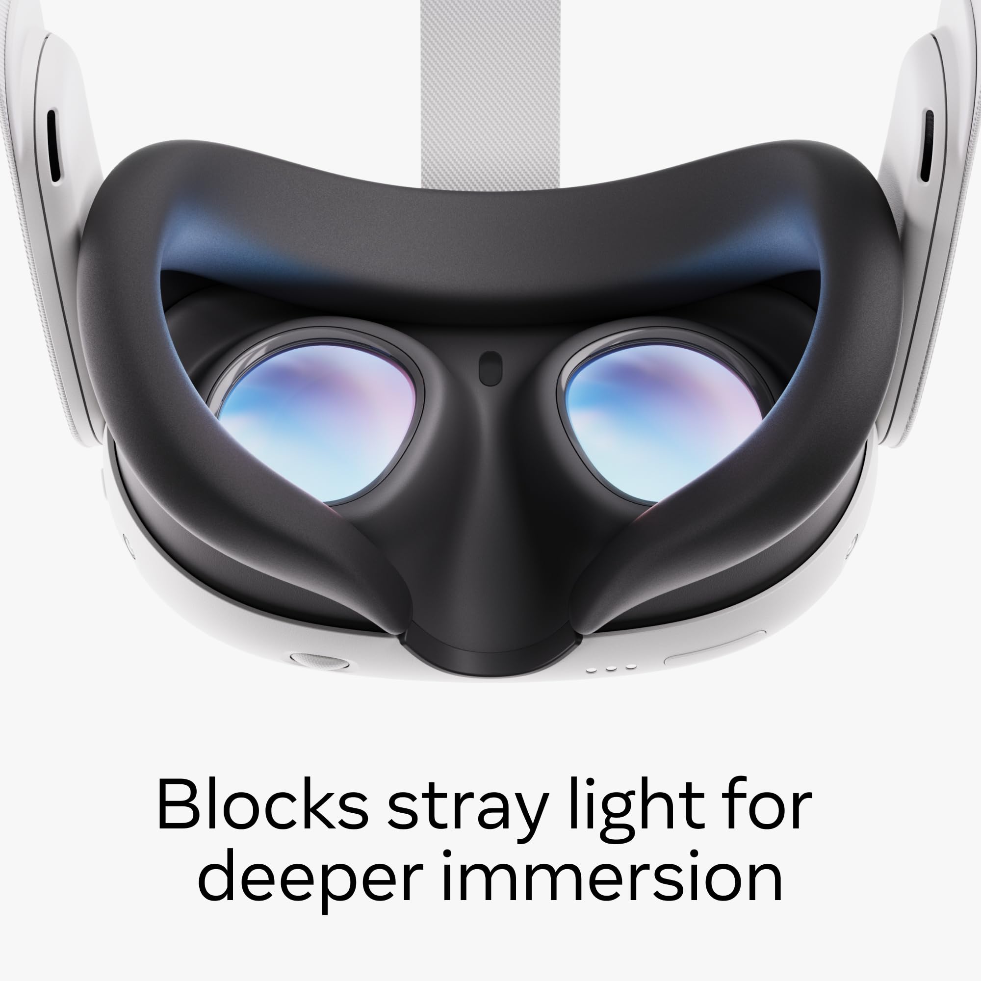 Meta Quest 3 Silicone Facial Interface - Black | Comfortable & Hygienic Fit 3