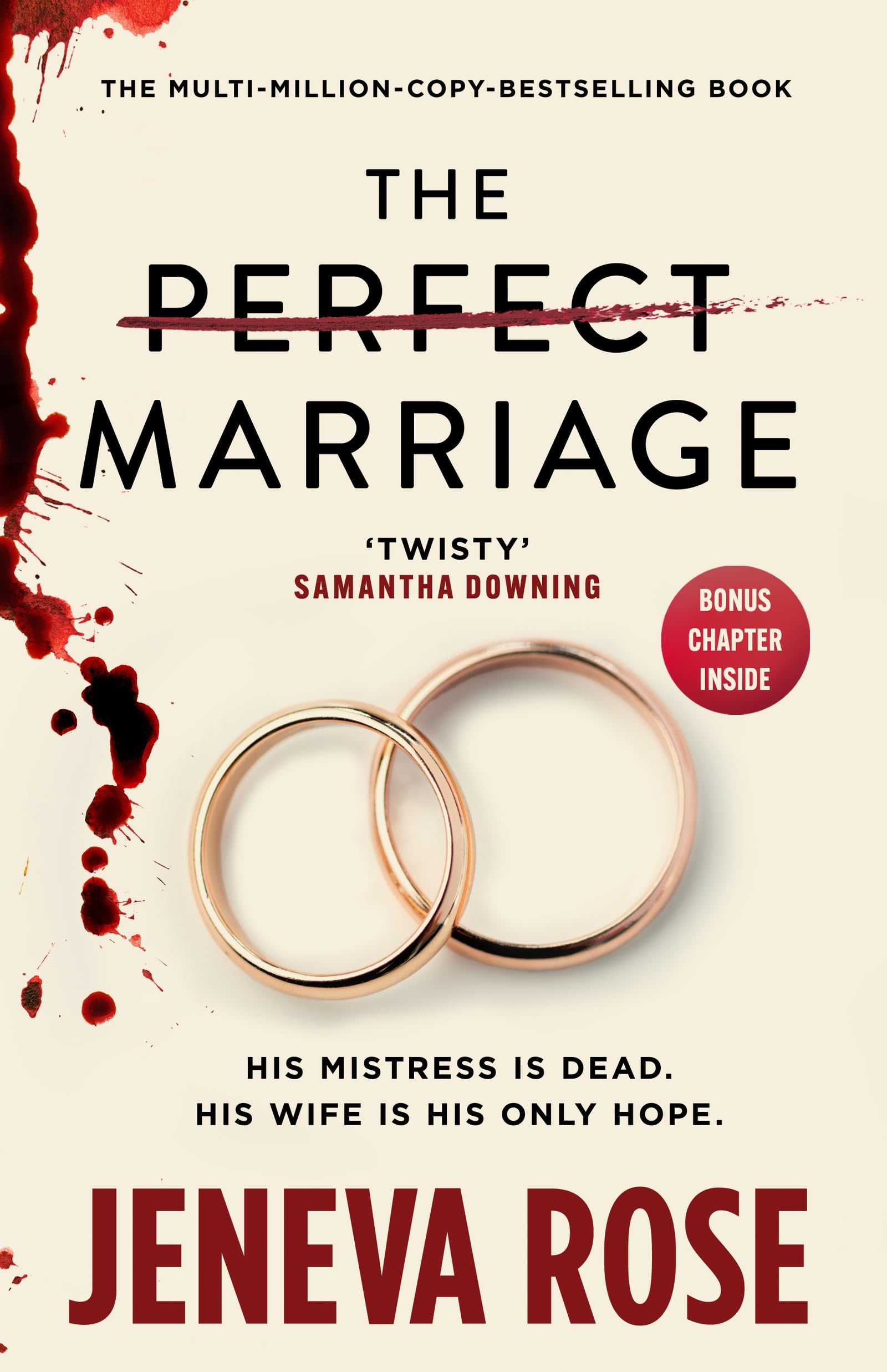 Orion The Perfect Marriage by Jeneva Rose | Paperback Legal Thriller