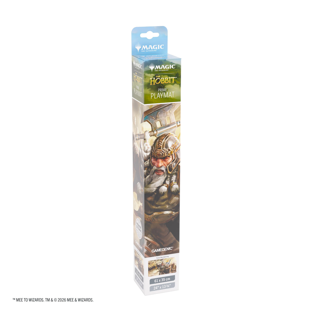 Gamegenic Magic: The Gathering The Hobbit Prime Playmat - Dwarf 1 | 61 x 35 cm | Rubber