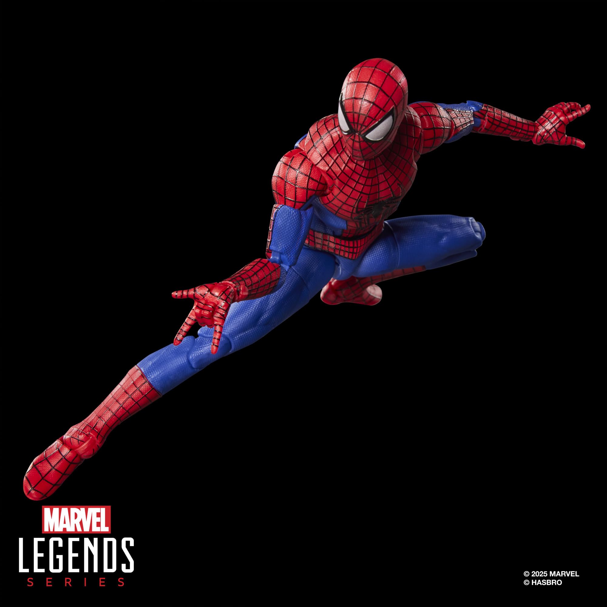 Marvel Legends Series The Amazing Spider-Man Action Figure | 6-Inch Scale | 20+ Points of Articulation 6