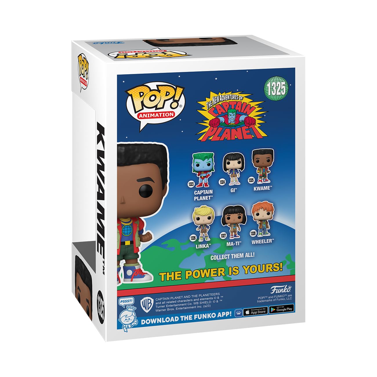 Funko Pop! Animation: Captain Planet - Kwame Olowe Vinyl Figure (72557) 11