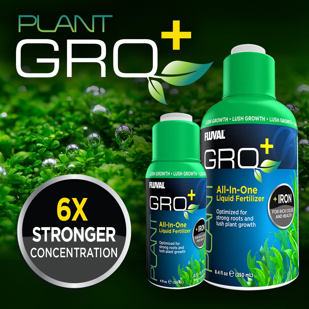 Fluval Plant Gro Aquarium Plant Fertiliser - Liquid, 120 ml | Promotes Growth & Vitality 2