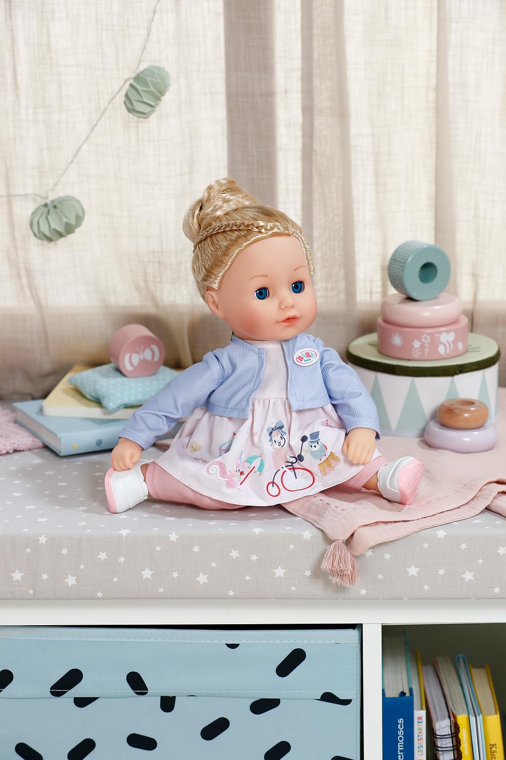 BABY born Sophia Rose Doll - 36cm Soft Body Doll with Sleeping Eyes & Brushable Blonde Hair | Ages 12m+ 5
