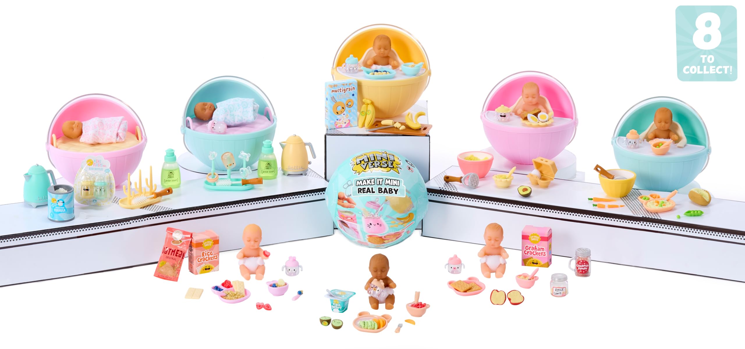 MGA's Miniverse Make It Mini Baby Food - Mini Collectible Playset for Kids 11
