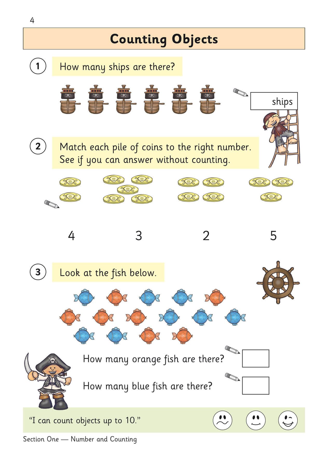 CGP Reception Maths Targeted Question Book - Ages 4-5 | Paperback | 48 Pages 4