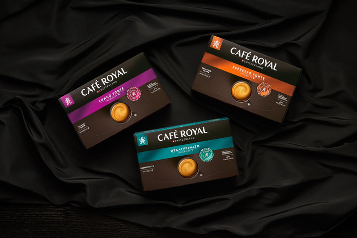 Café Royal Espresso Forte - 50 Professional Coffee Pads for Nespresso Business Solutions