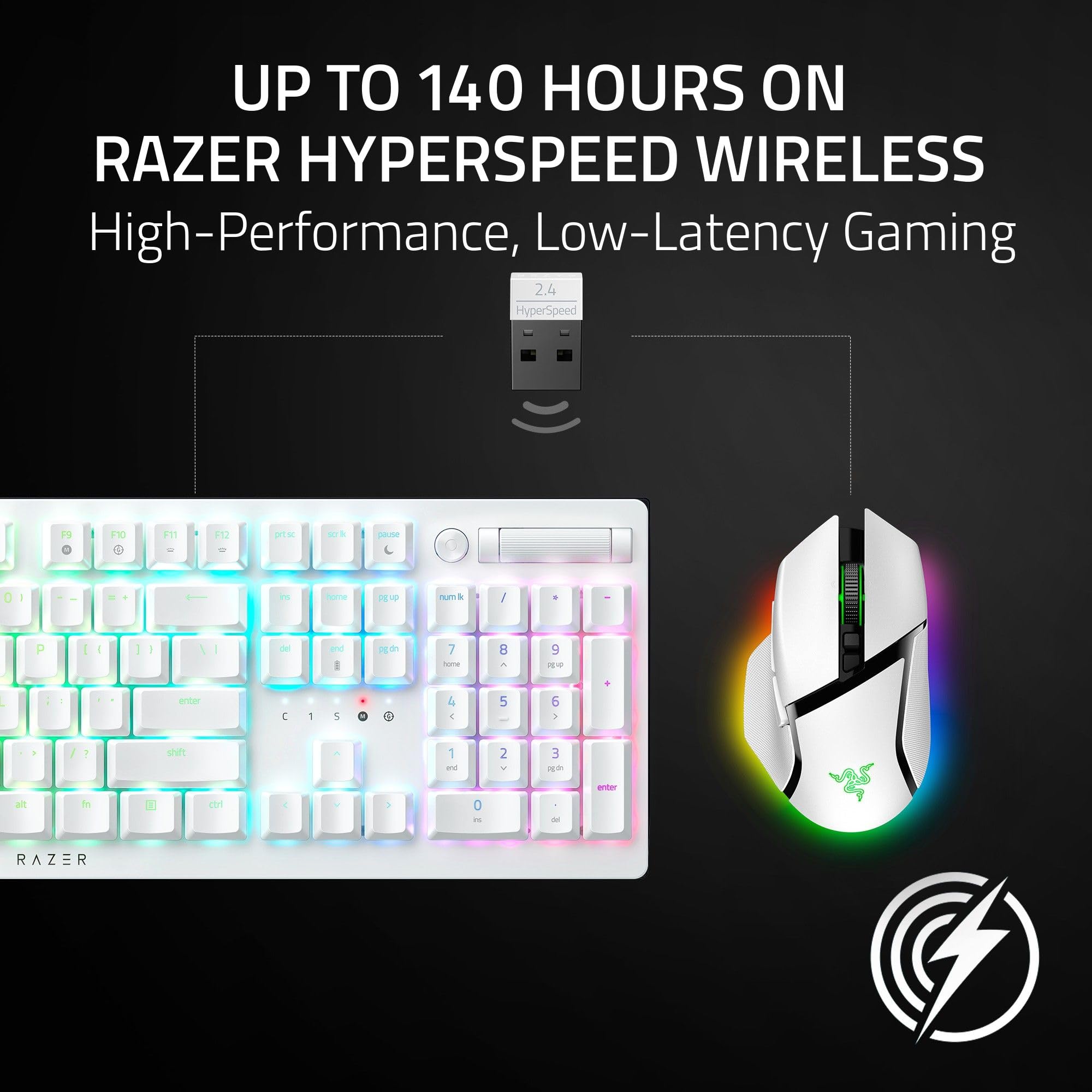 Razer Basilisk V3 Pro - Wireless Gaming Mouse with HyperScroll Tilt, 13-Zone RGB, 30K Sensor 6