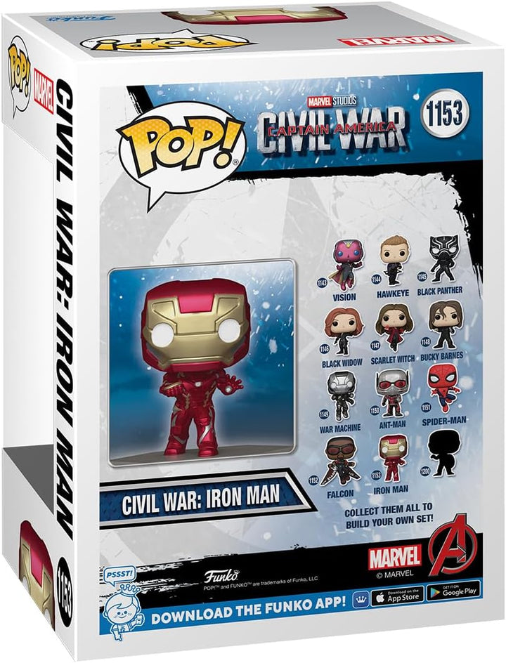 Funko Pop! Marvel Captain America: Civil War - Iron Man Vinyl Figure (70098)